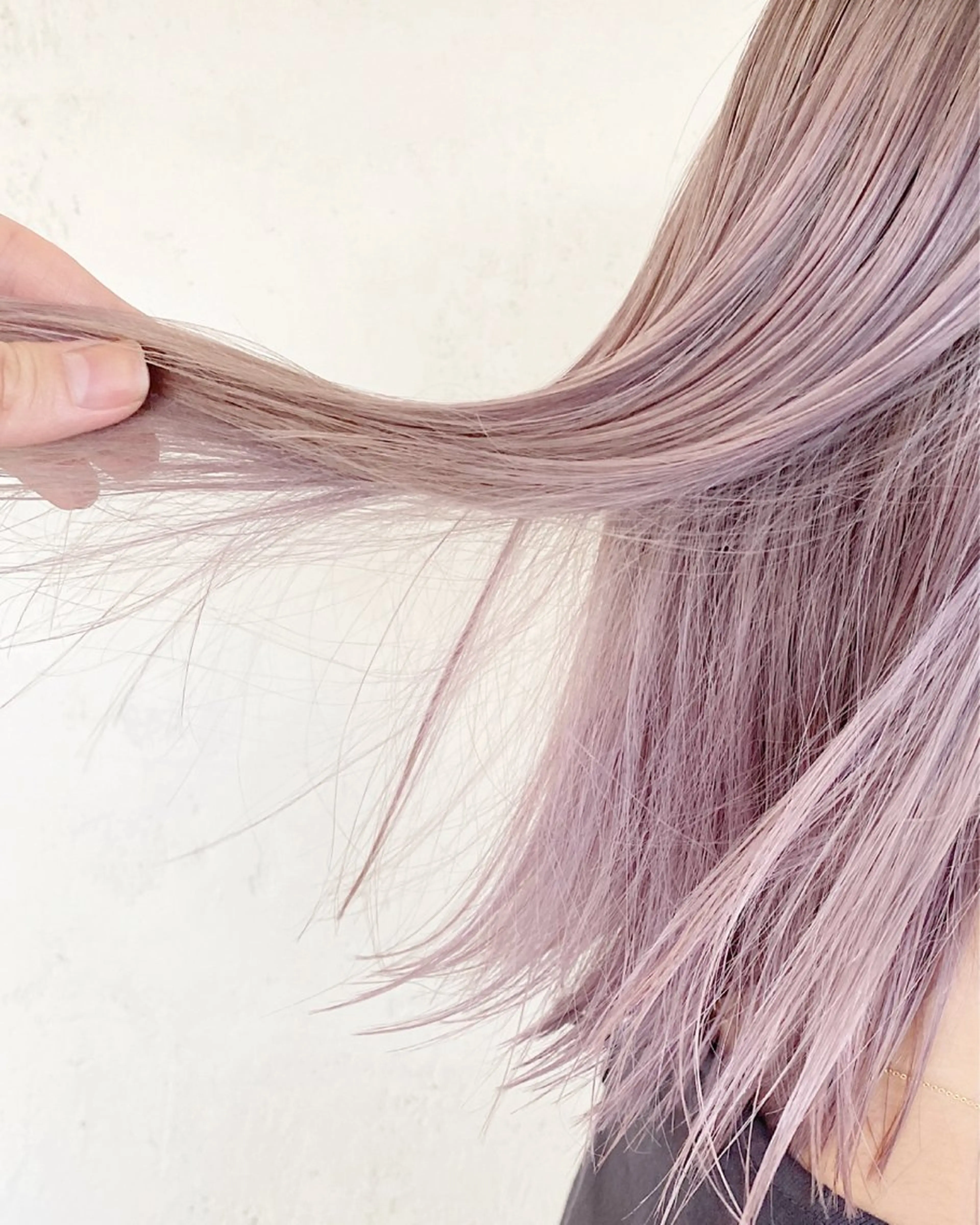 ミディアム ヘアカラー 🍇透明感カラー/ カットひかる🍒のヘアスタイル