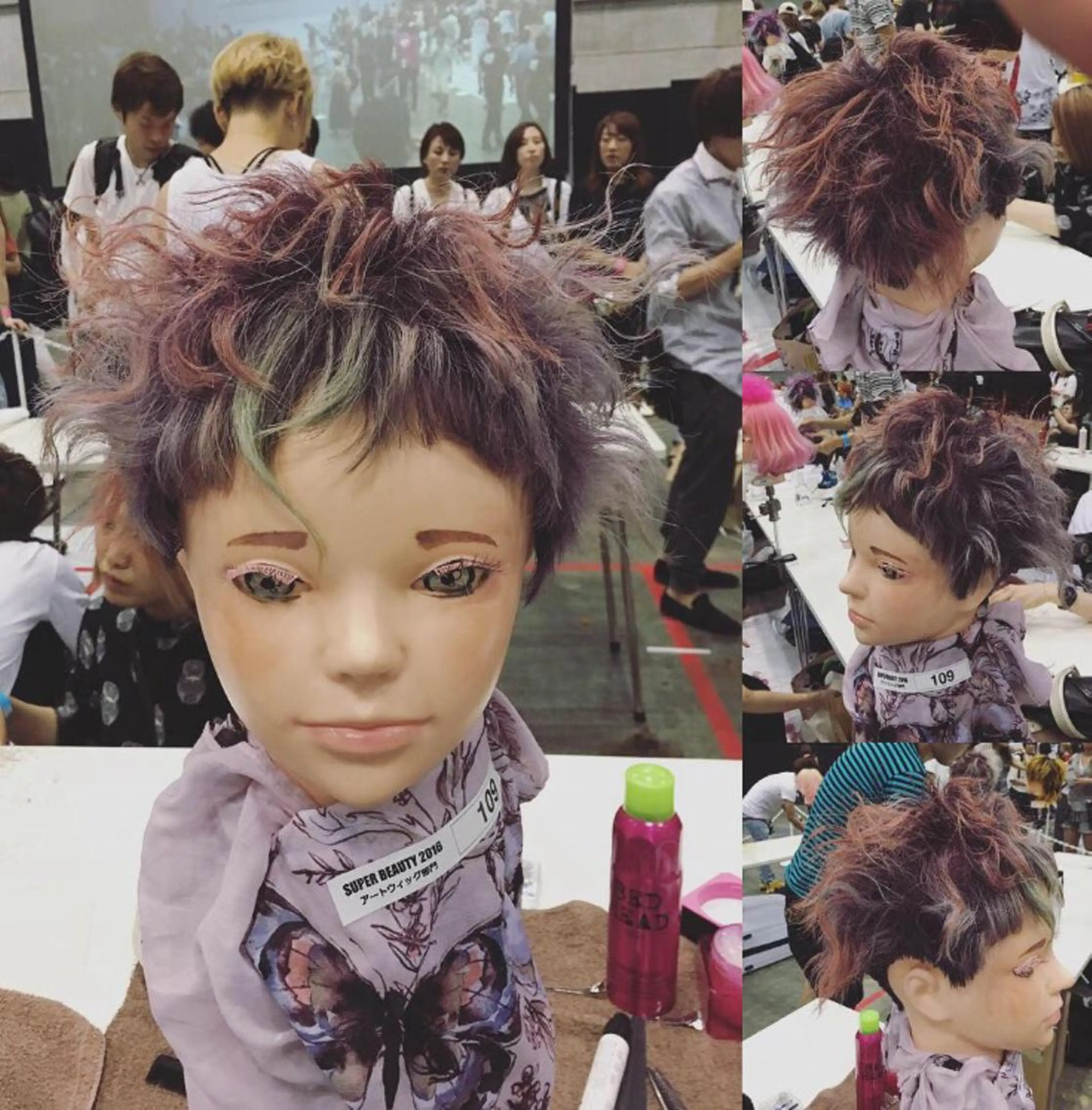 ショート カラー バイオレットカラー ノアヘアデザイン町田店所属・ショートヘア特化 mayaのヘアスタイル