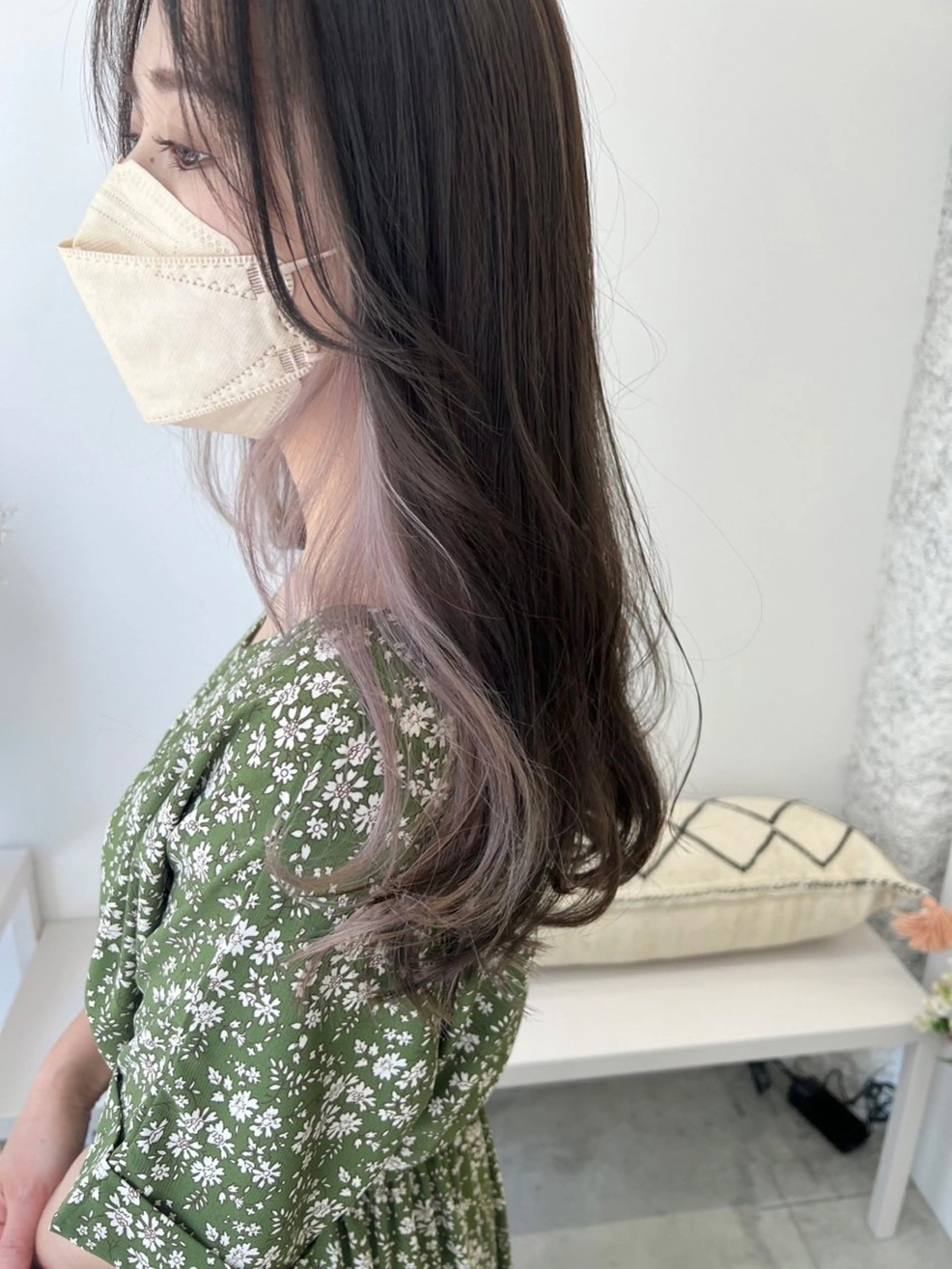 カラー カット ヘアカラー トリートメント 🪷花屋併設🪷 山下悠月のヘアスタイル