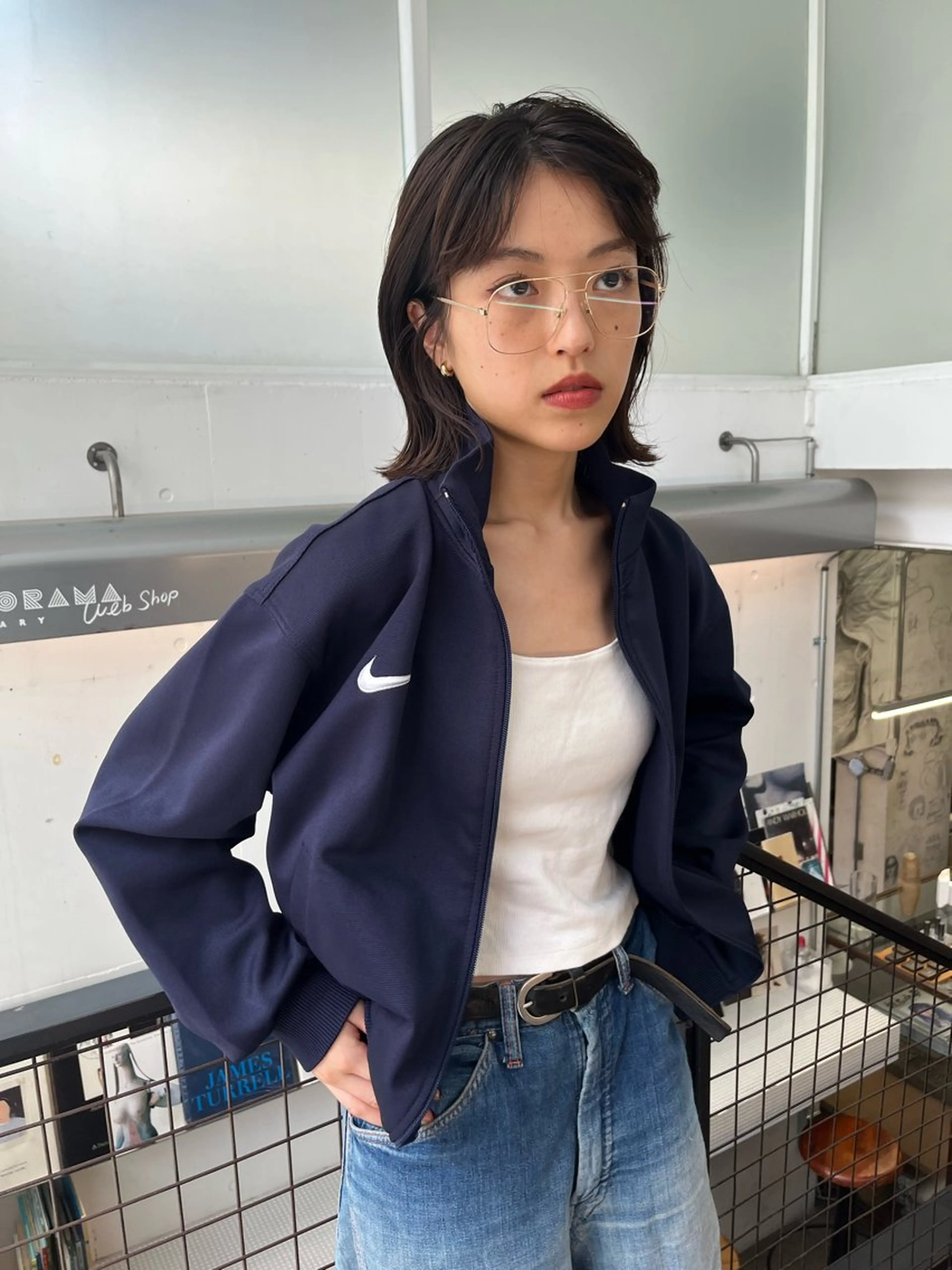 ミディアム カット NOUN所属・eri kinjoのヘアスタイル