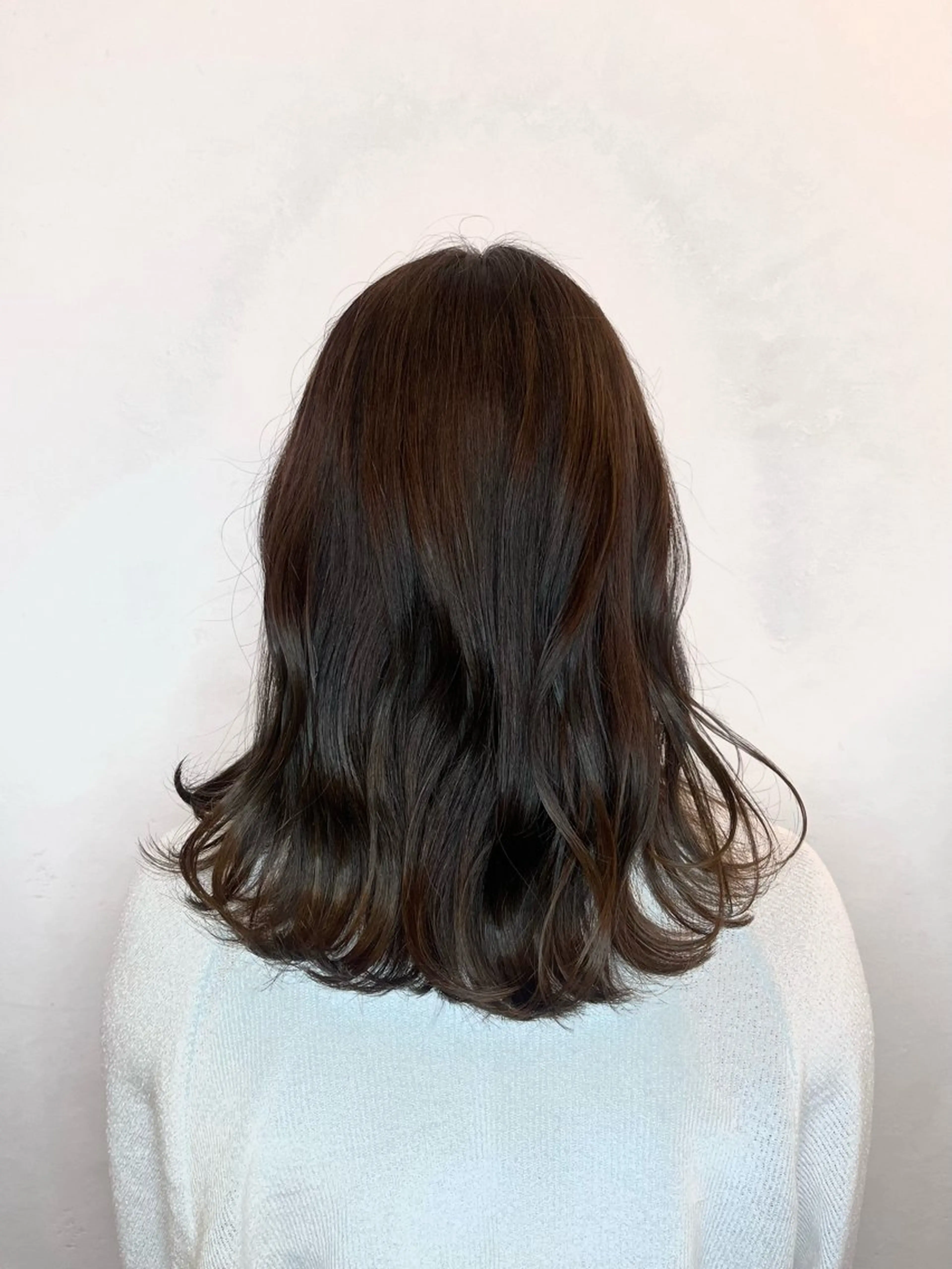 ミディアム ヘアカラー 北島 遥香🫧インナ ー /ベージュカラーのヘアスタイル