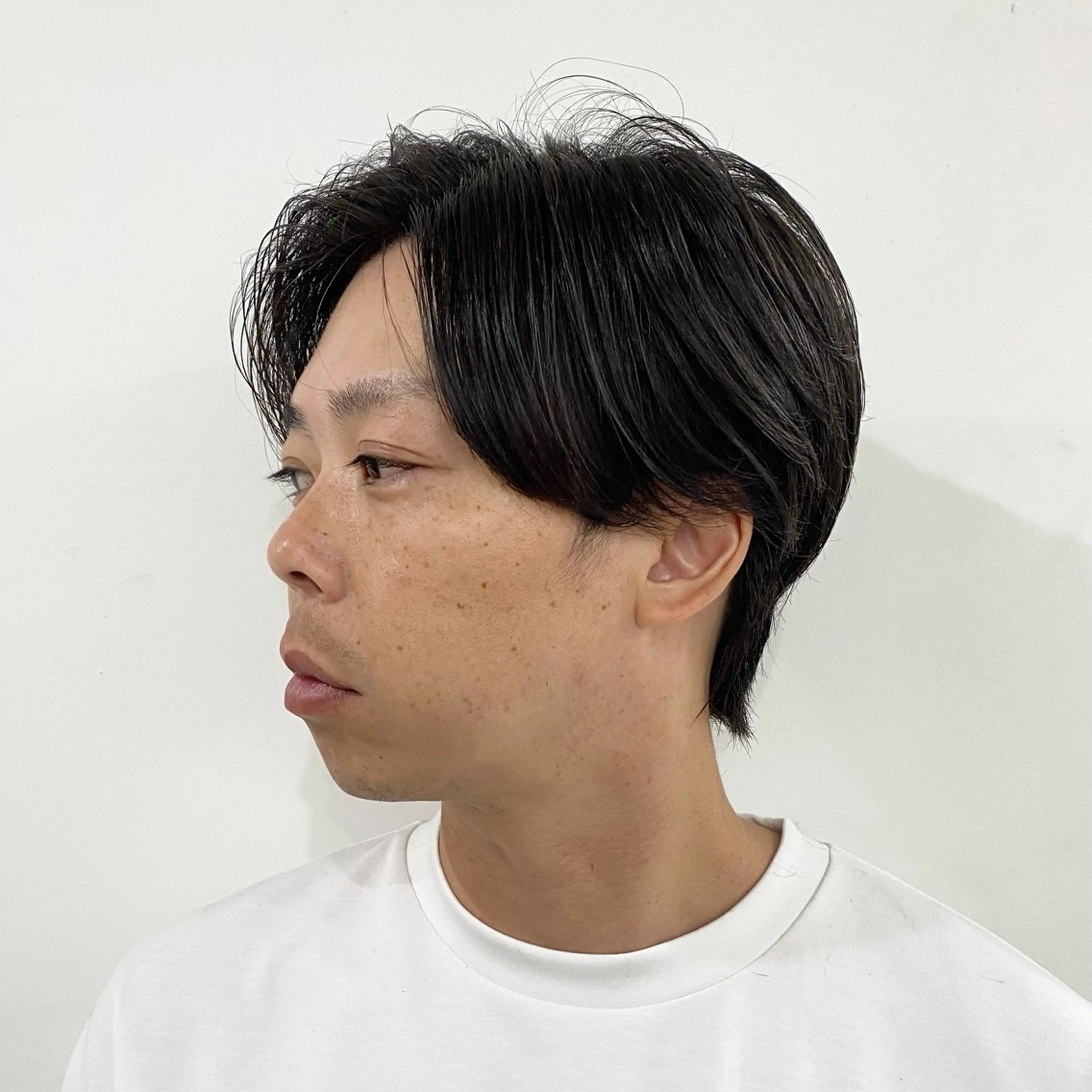 メンズ センターパート カット 髙橋建太/ ニュアンスパーマ✂️のヘアスタイル