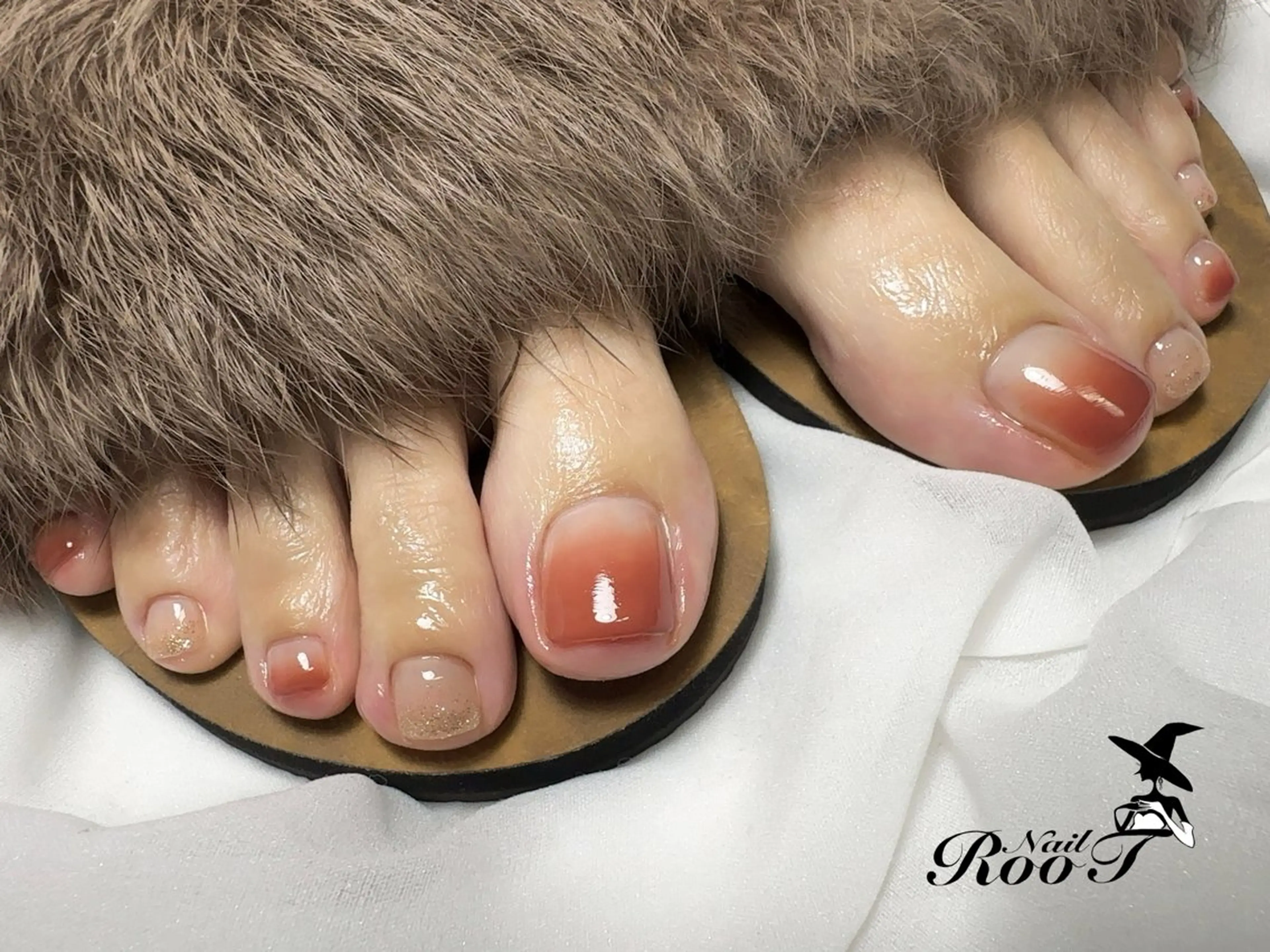 ネイル フットネイル フットネイル RooT Nailのネイルデザイン