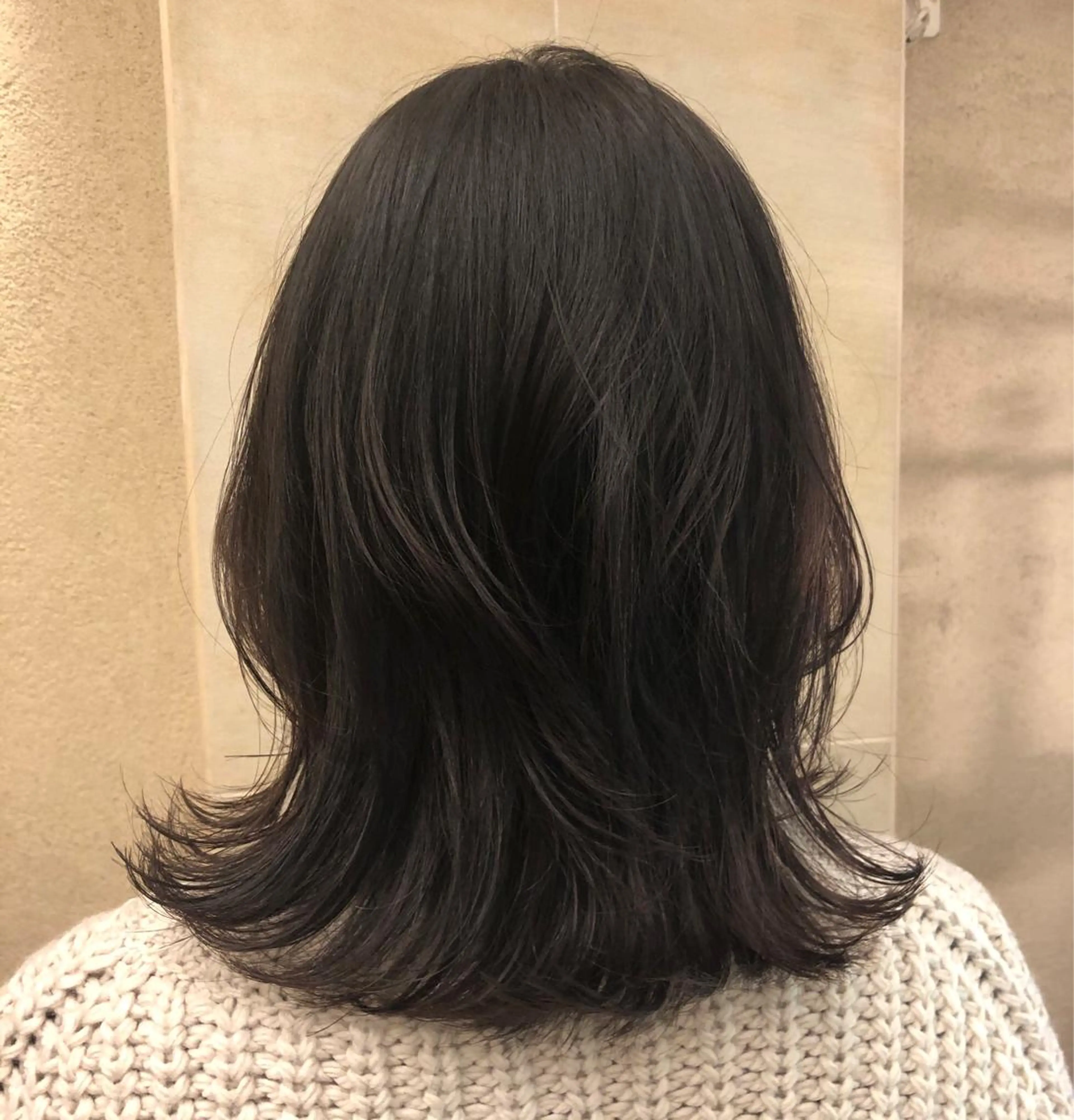 ミディアム くびれヘア 🌿ニュアンスヘア 🌿福田沙也加のヘアスタイル