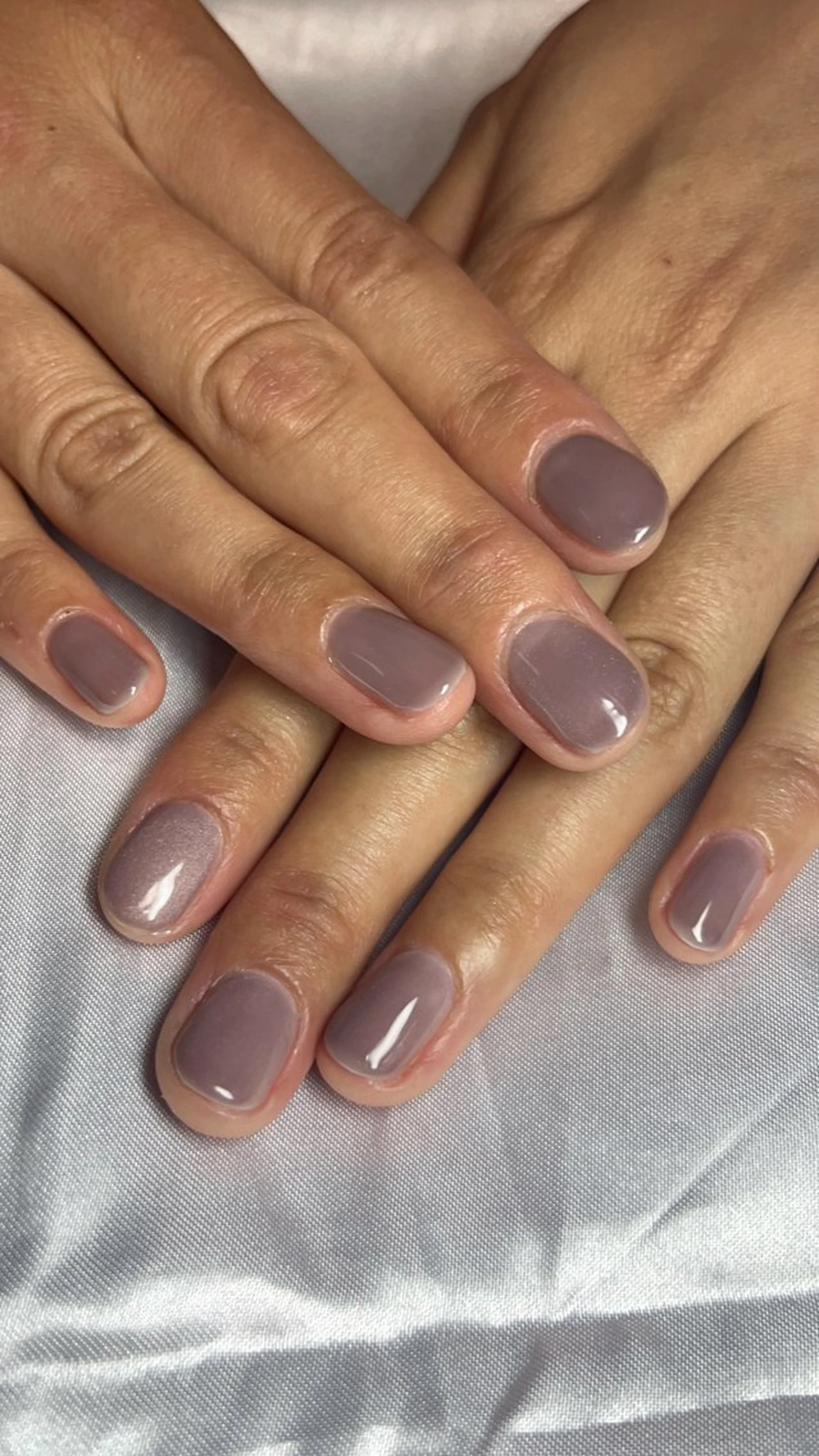 ネイル マグネットネイル マグネットワンカラー ワンカラーネイル Nail salon Loaのネイルデザイン