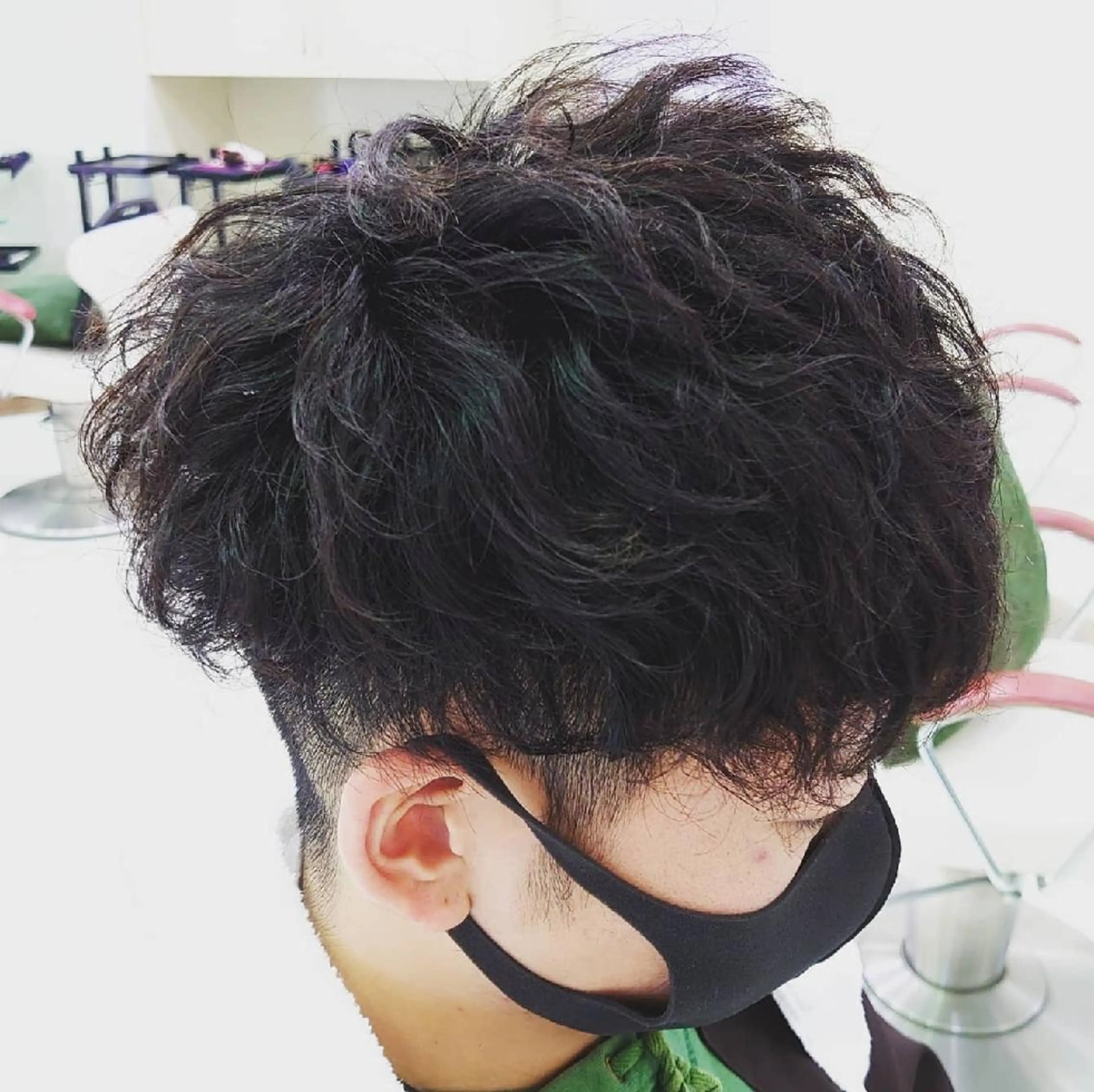 ショート パーマ メンズ マッシュ 🐺一ノ瀬 凌 / デザインウルフ🐺のヘアスタイル