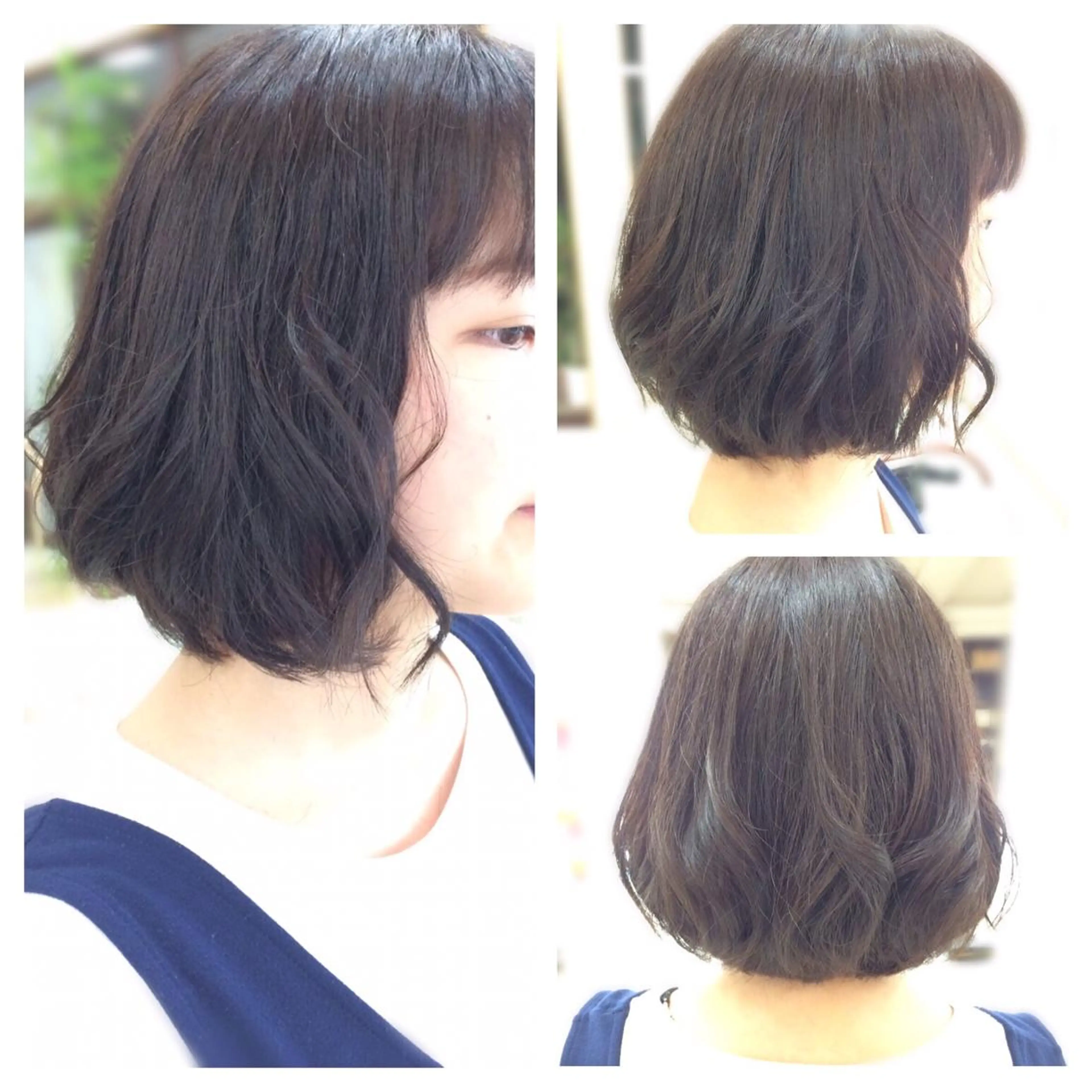 ミディアム ボブ Hair VERDEのヘアスタイル