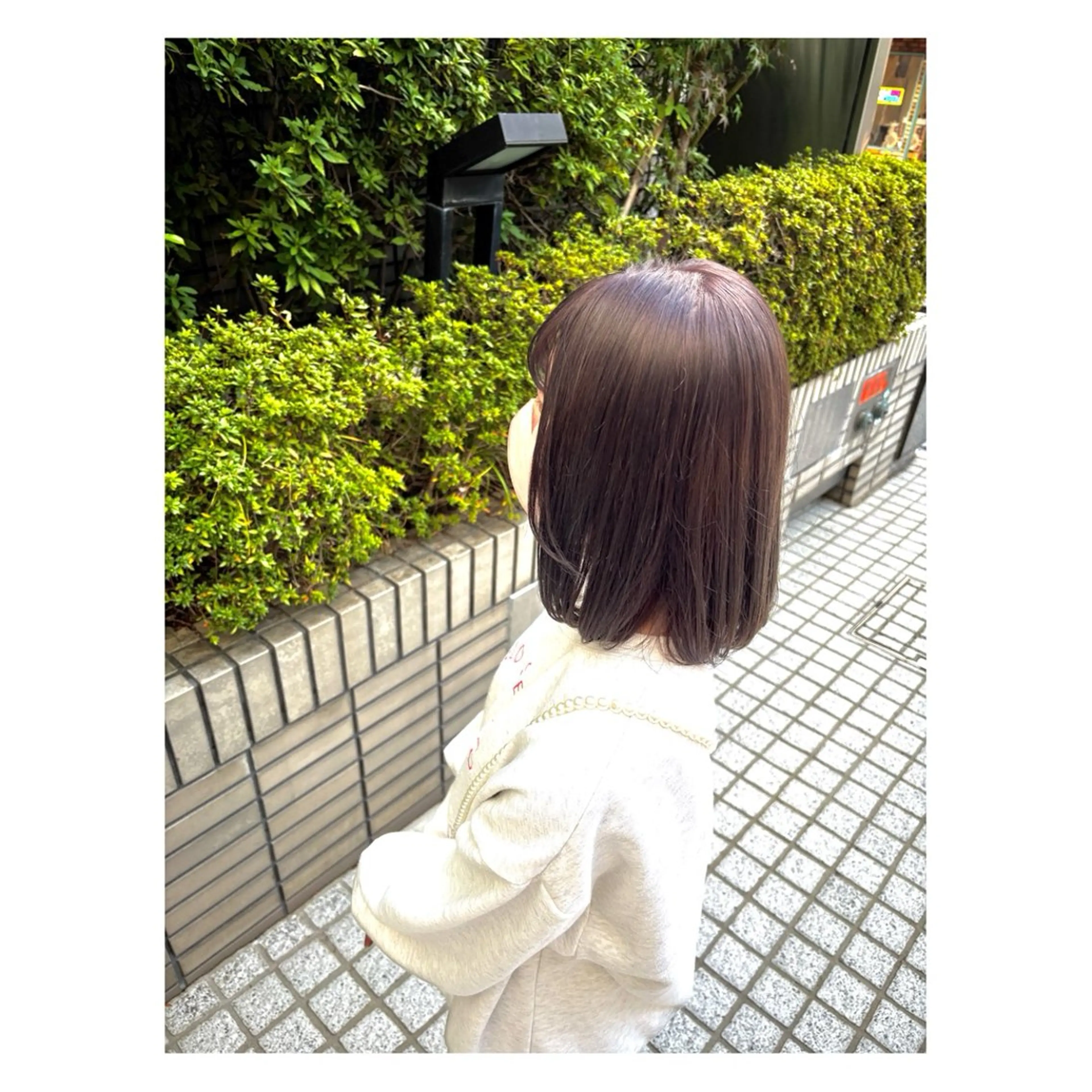 ミディアム ヘアカラー トリートメント cmake所属・. kanokoのヘアスタイル