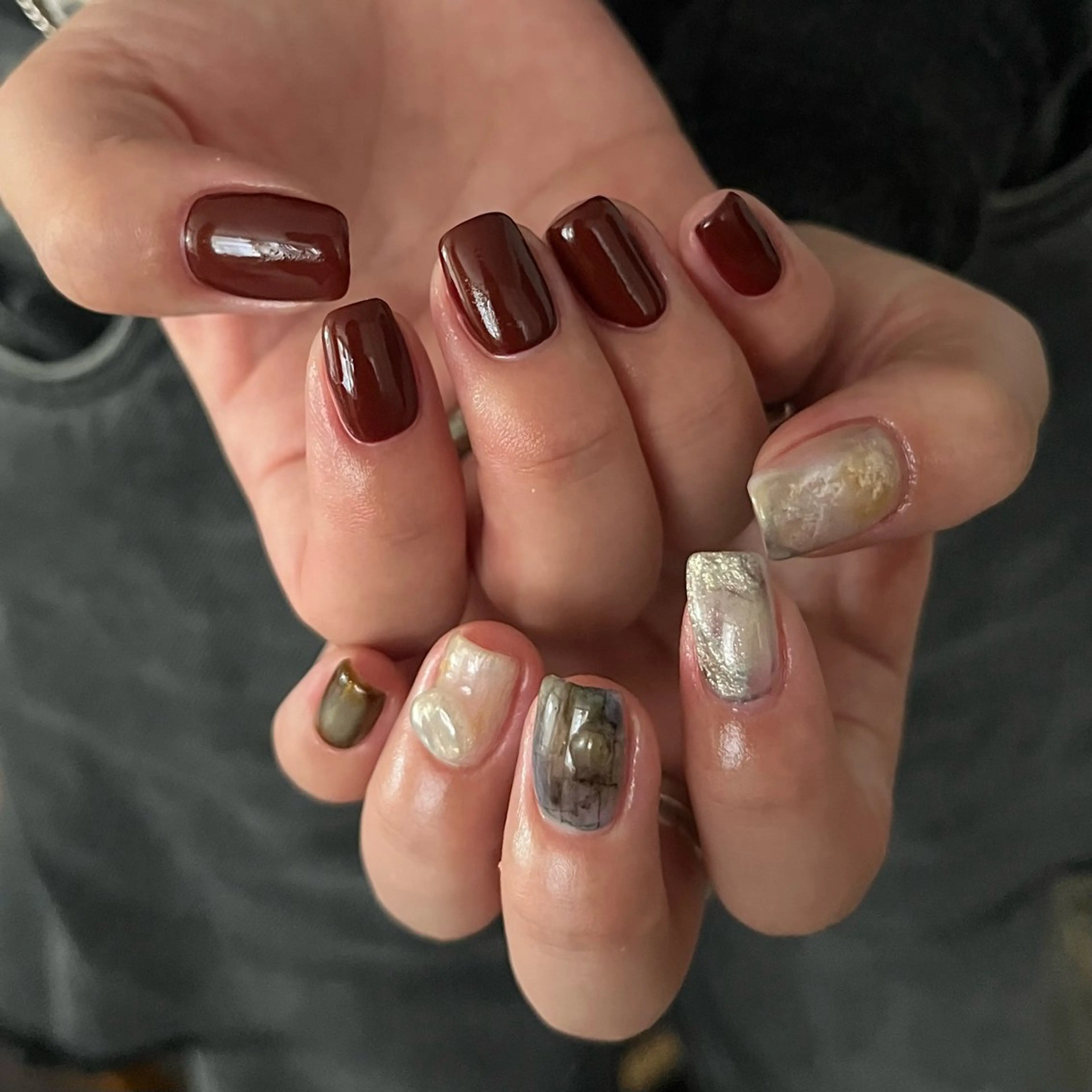 ネイル ハンドネイル nail salon O (en)所属・vegh. nail／阿波座のネイルデザイン