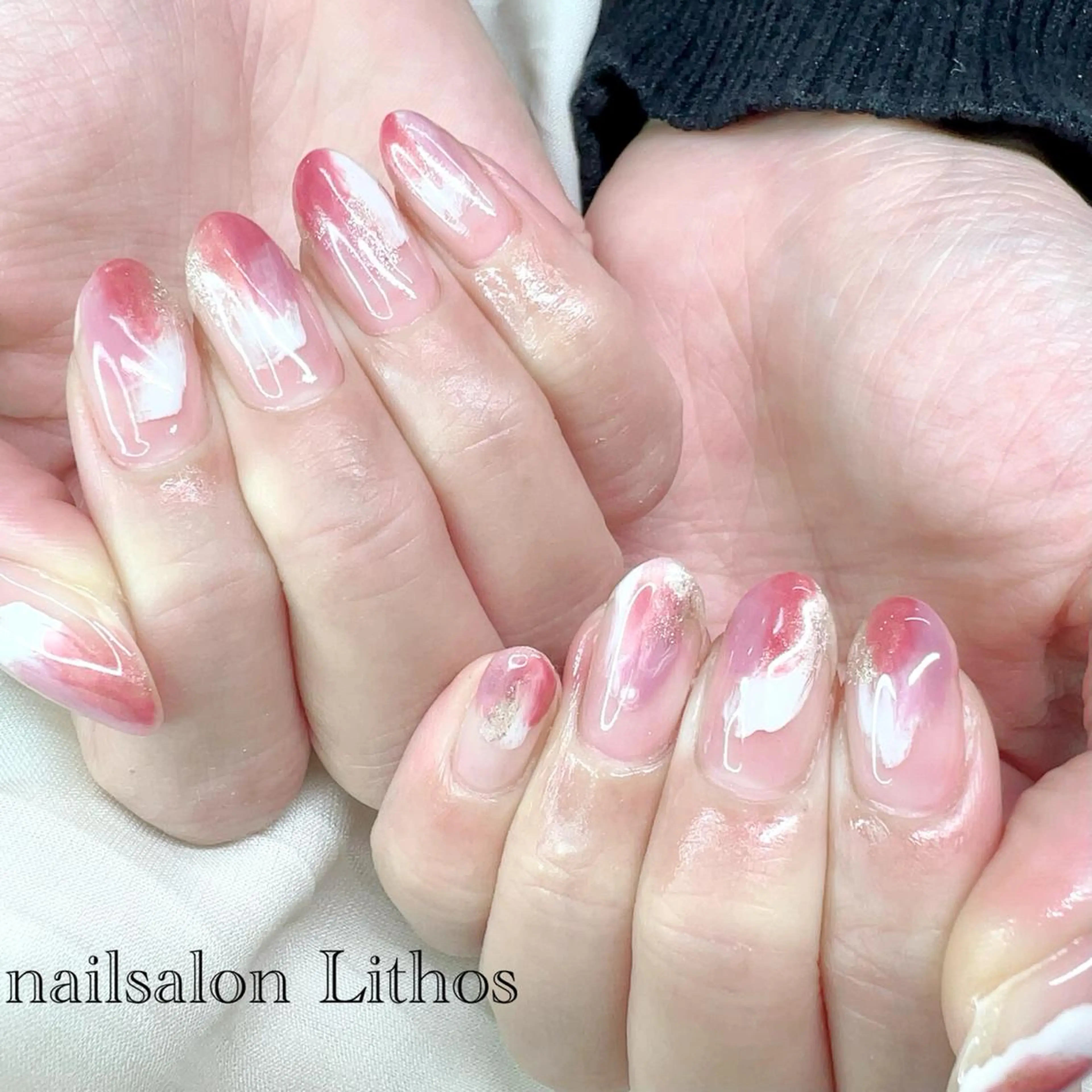 ネイル ハンドネイル nailsalon Lithos所属・nailsalon Recontreのネイルデザイン