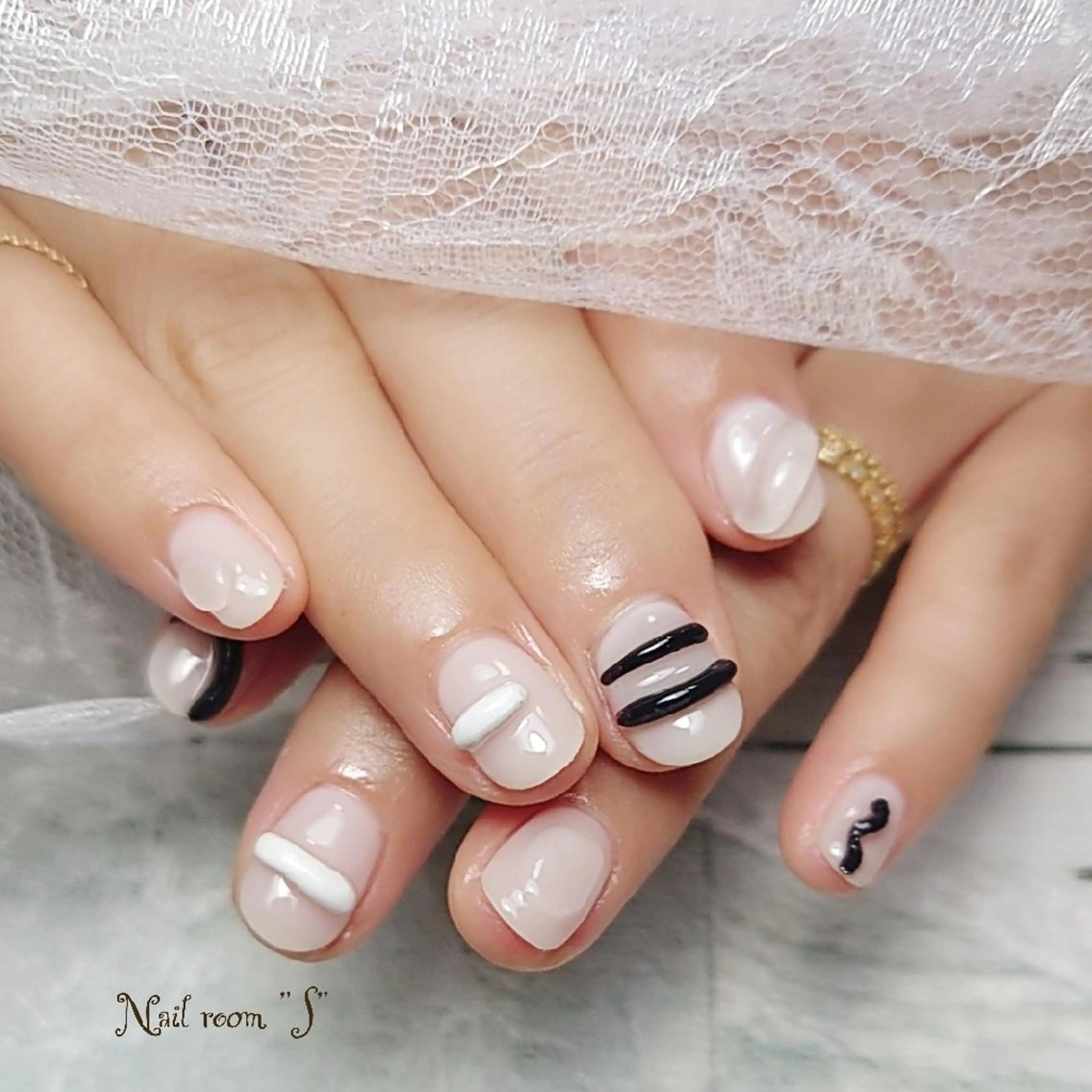 ネイル ニュアンスネイル Nail room  "S"  SAKAIのネイルデザイン