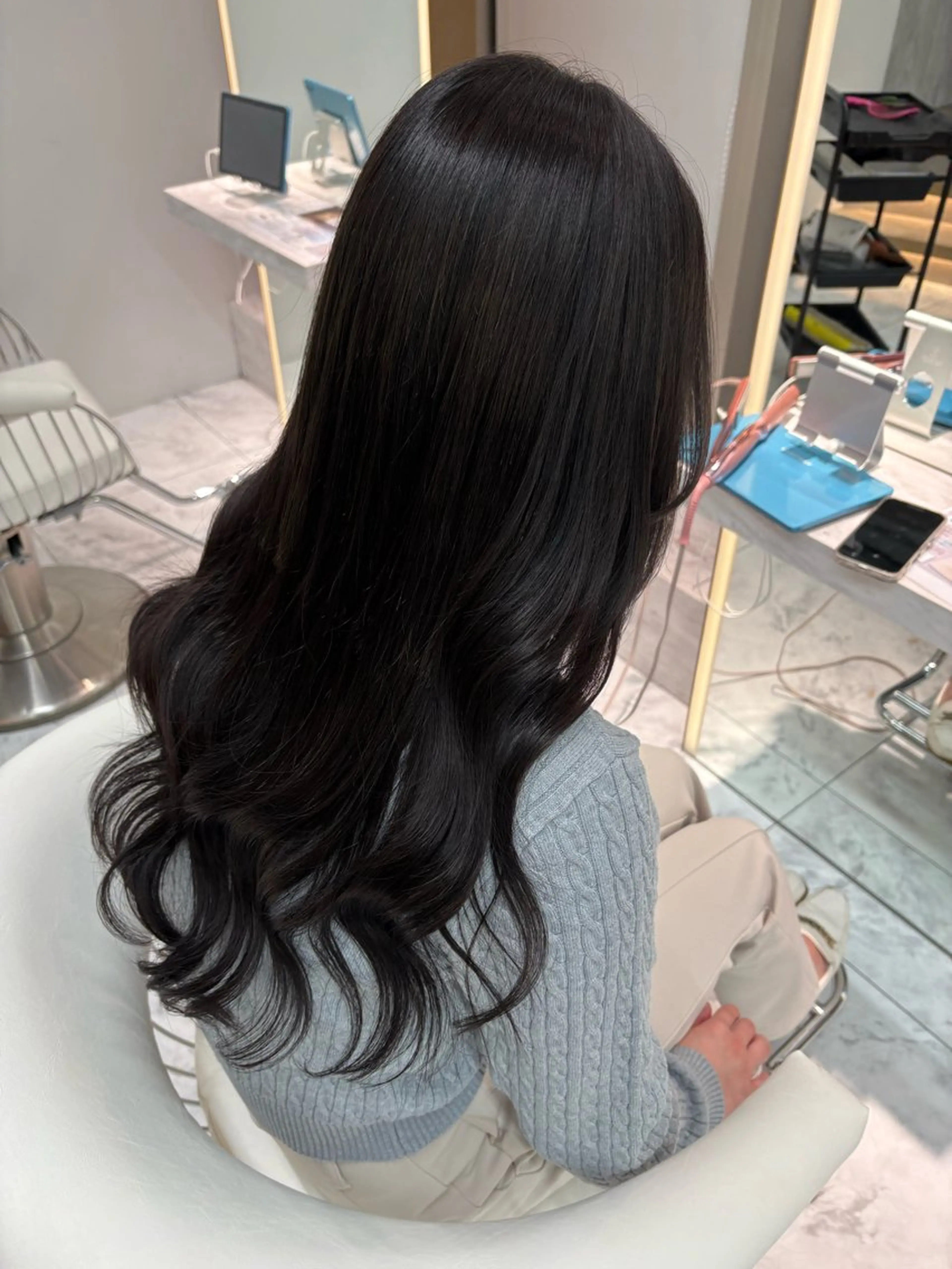 ロング カラー エクステ 北九州①の艶髪師♥️ ♣️♦️♠️翔大のヘアスタイル