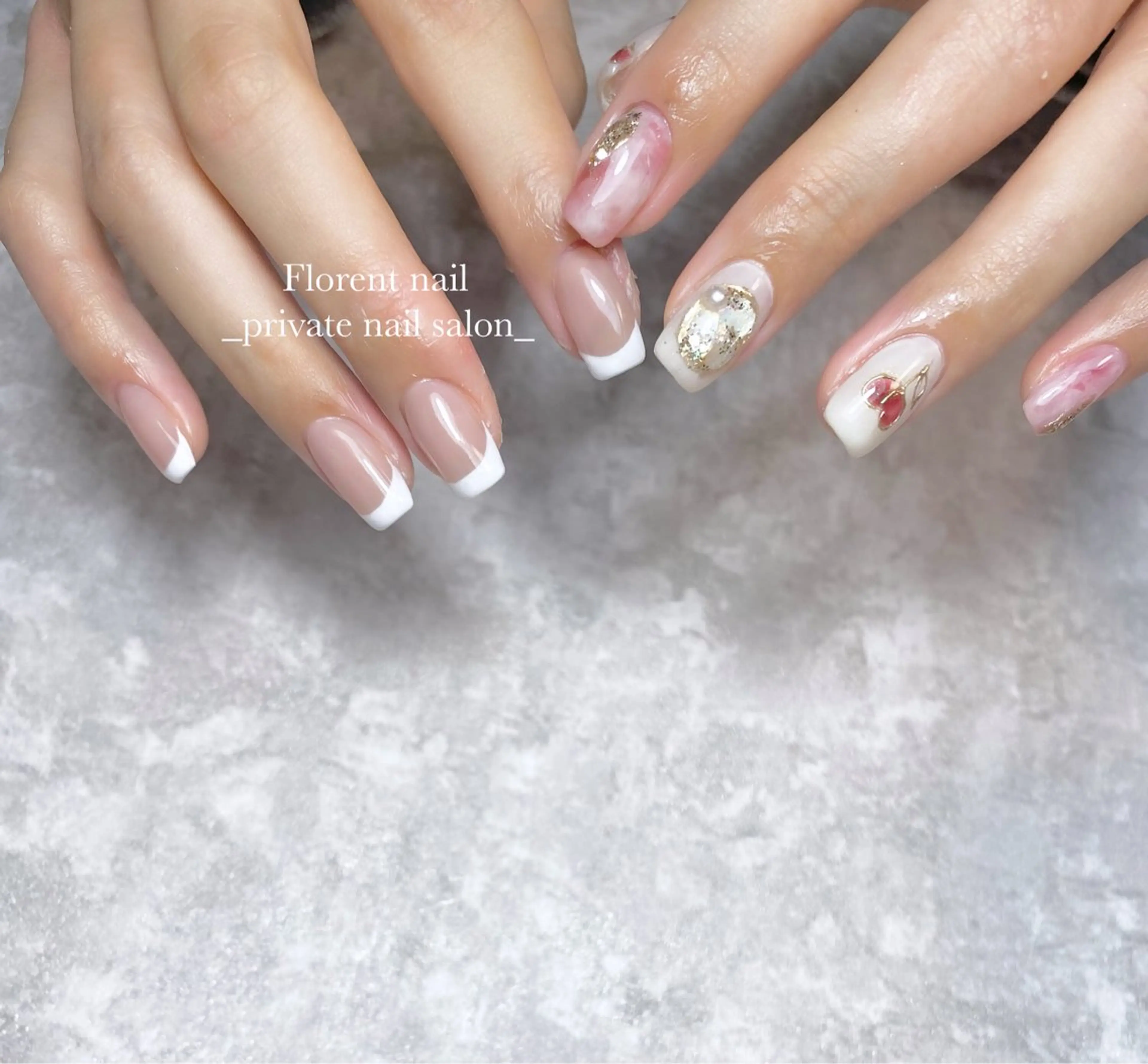 ネイル ハンドネイル florent nailのネイルデザイン