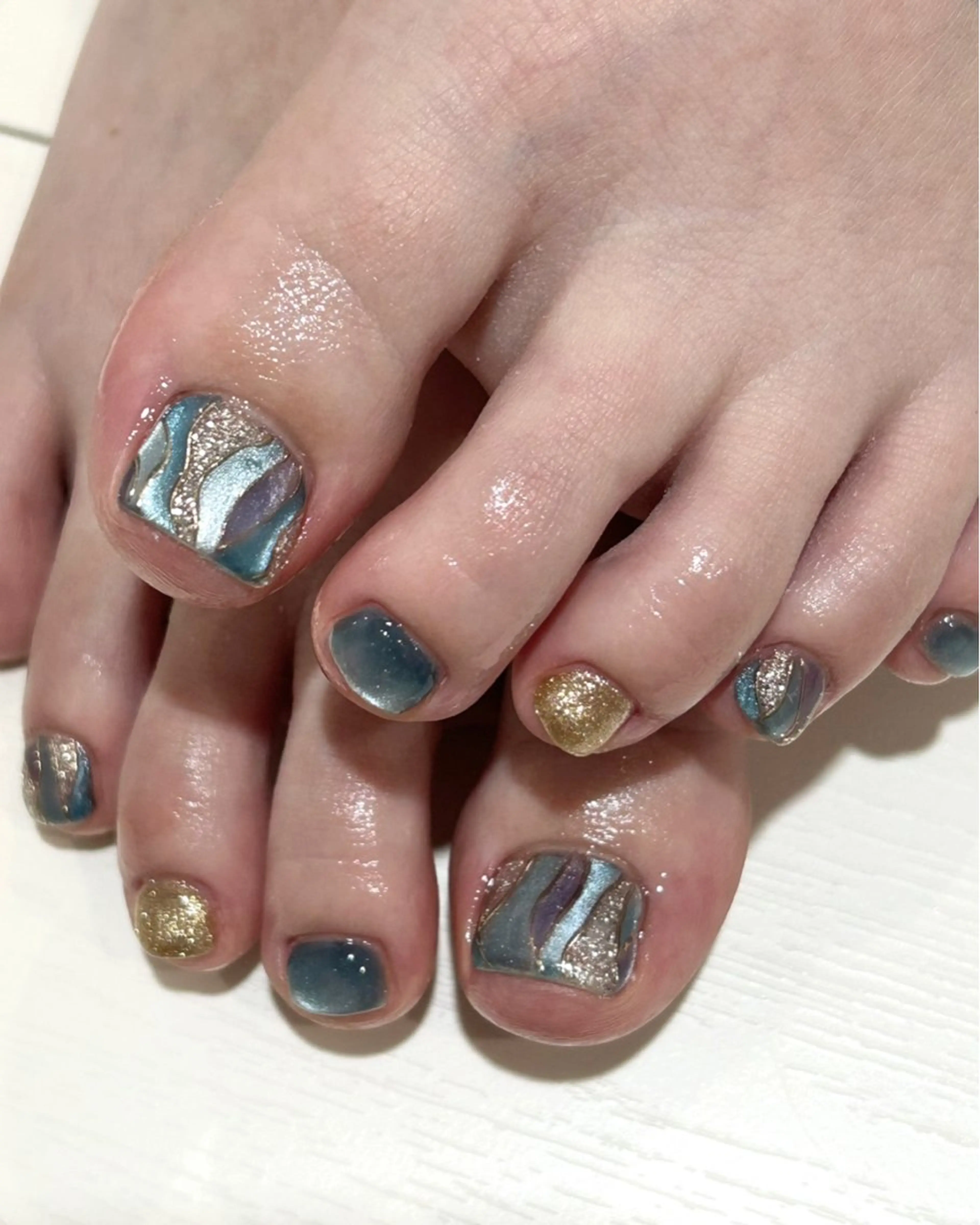 ネイル フットネイル nailist kannaのネイルデザイン