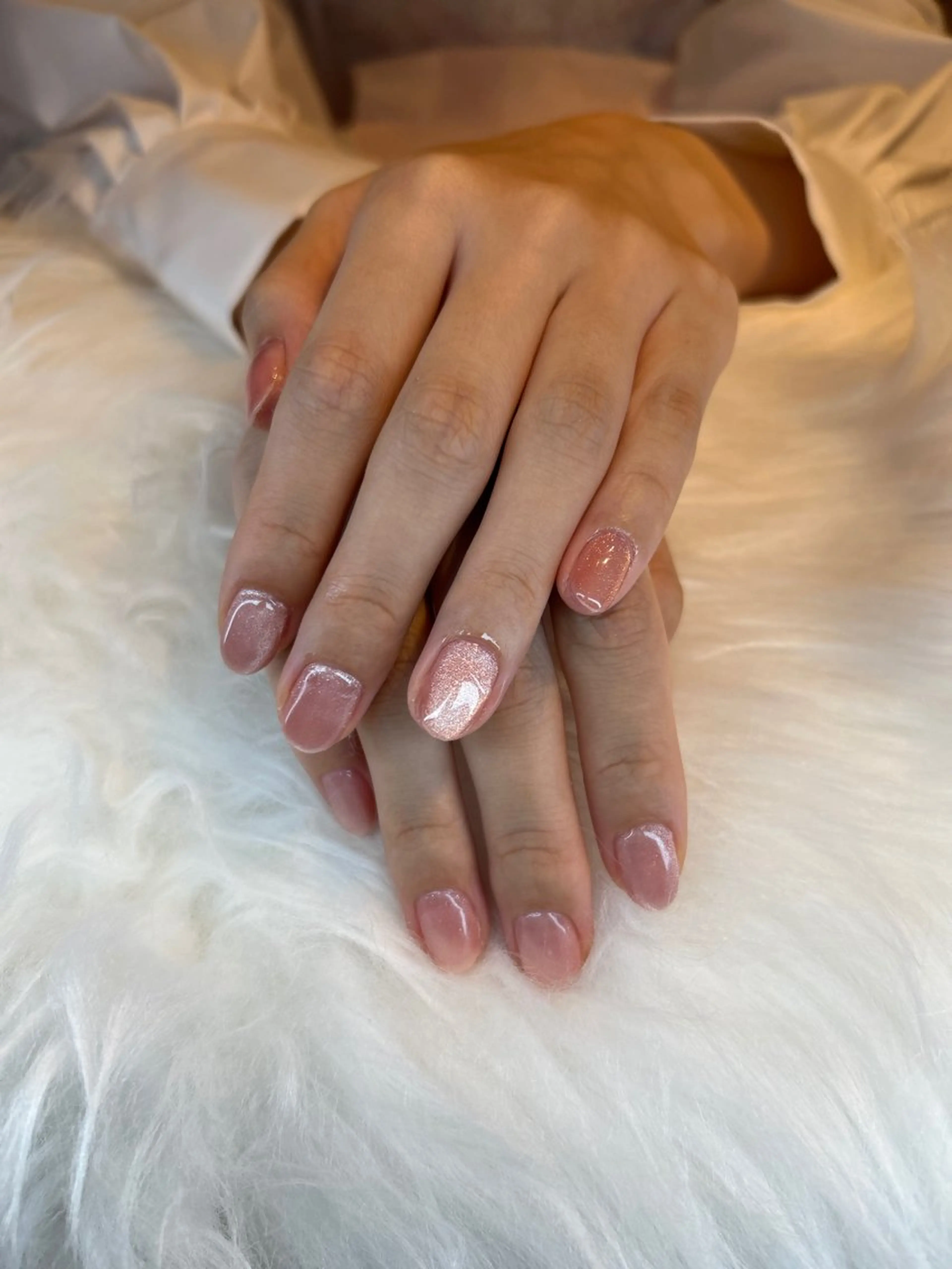 ネイル マグネットネイル マグネットワンカラー ワンカラーネイル ハンドネイル ハンドケア Amys nail エミのネイルデザイン