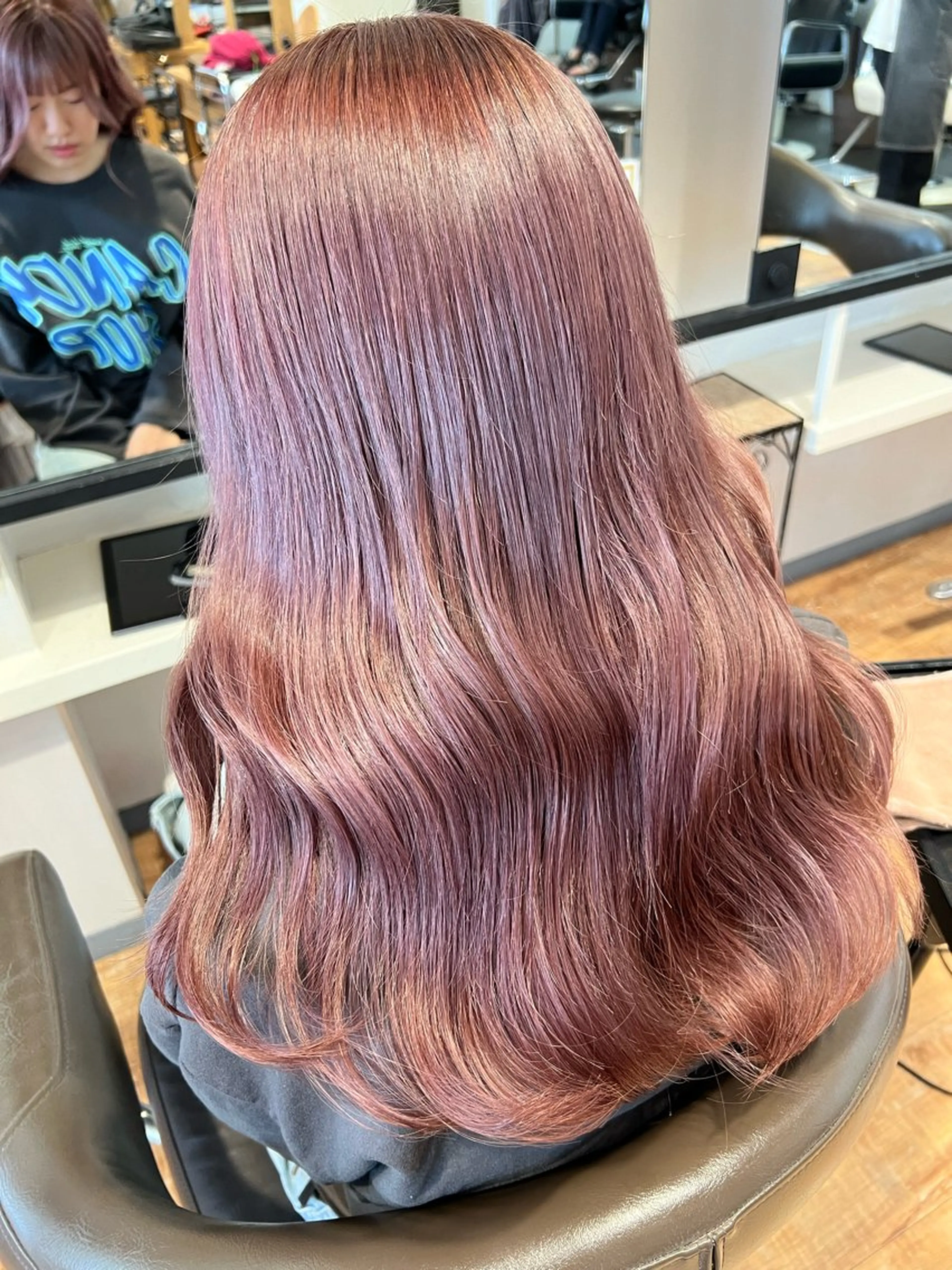 カラー ラベンダーカラー ラベンダーピンク ピンクカラー ヘアカラー トリートメント インナーカラー♡ Nanakoのヘアスタイル