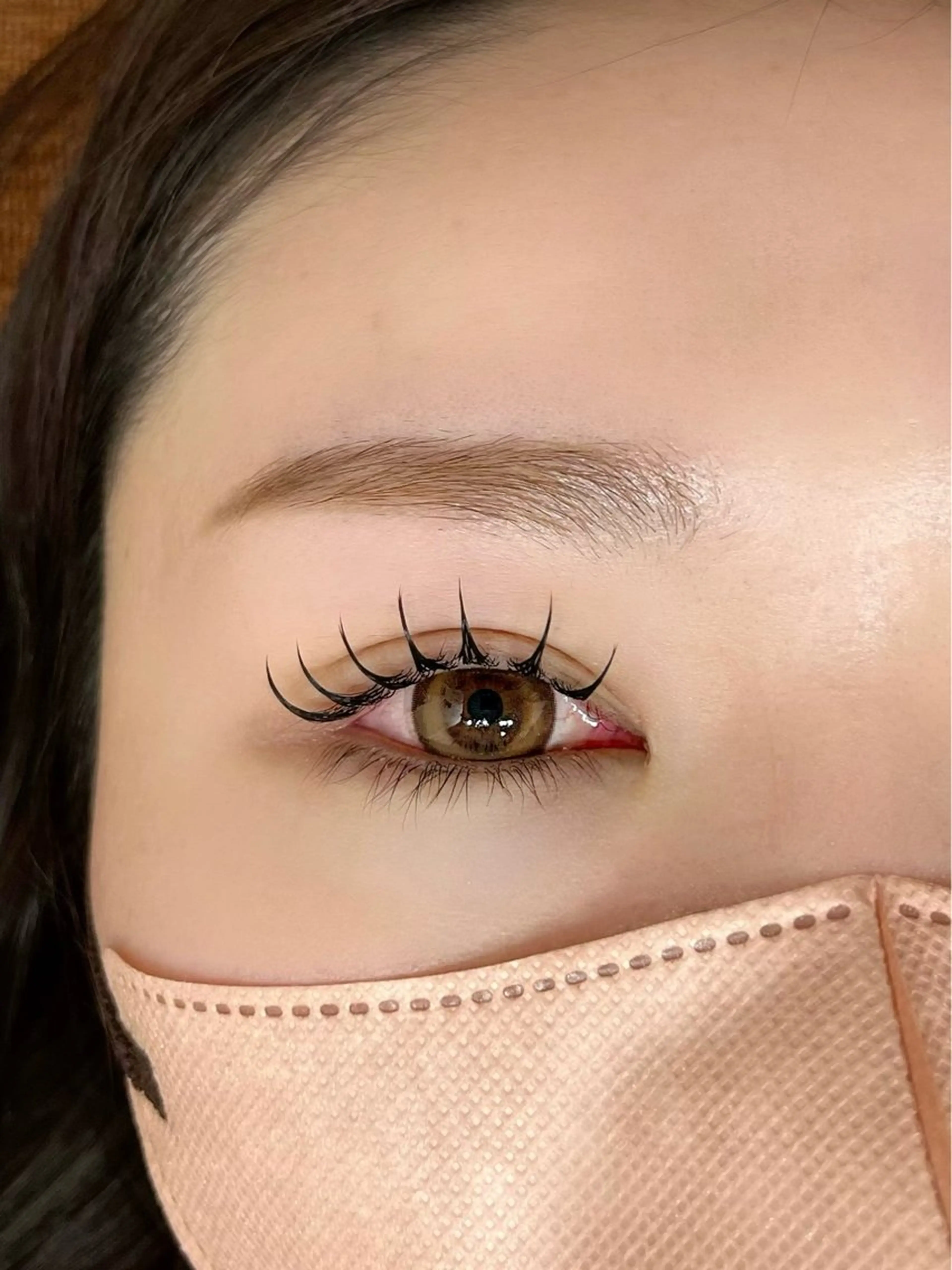 マツエク・マツパ フラットラッシュ マツエク eyelash Himariのマツエク・マツパデザイン