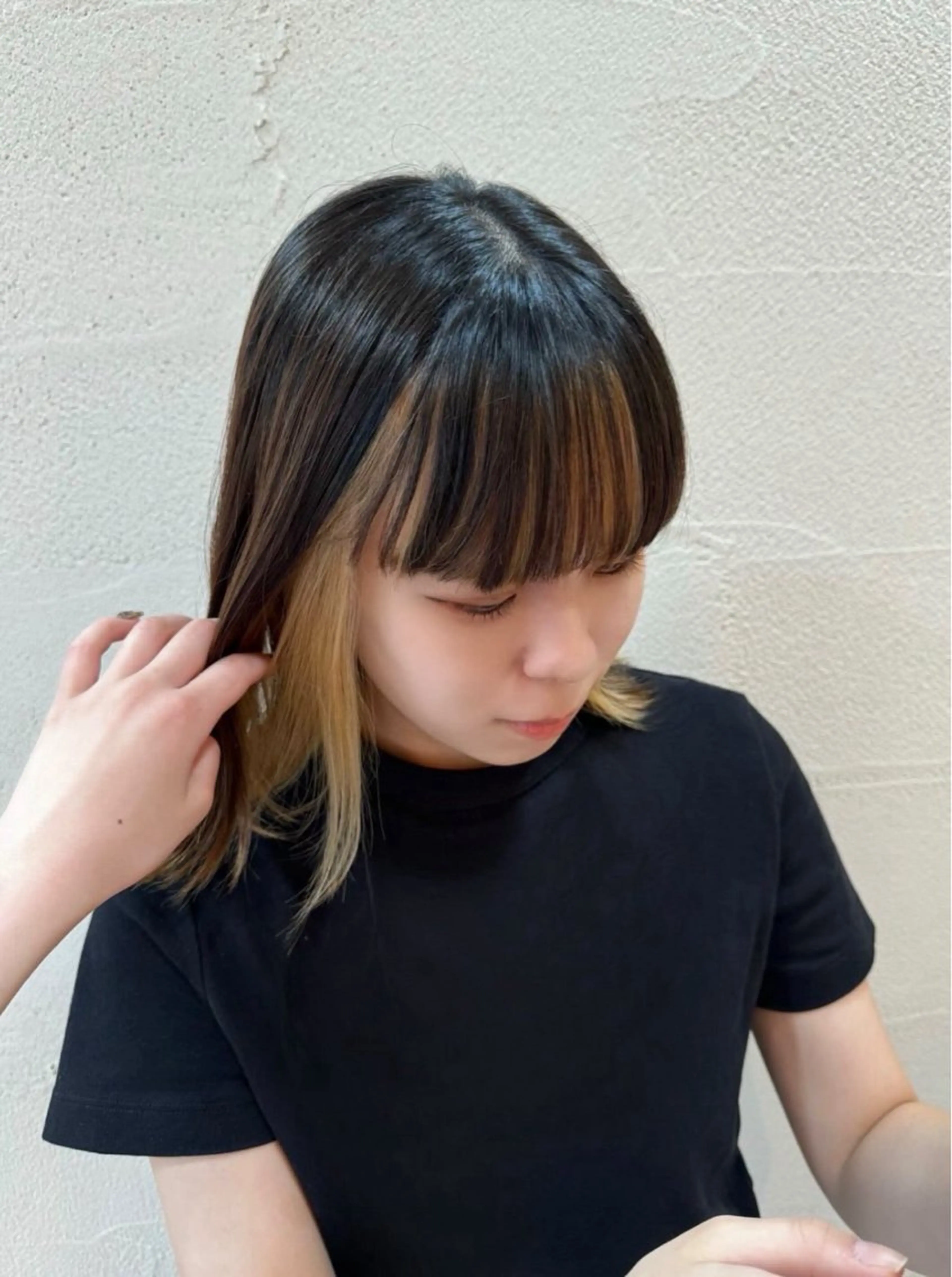 ミディアム カラー ダブルカラー ヘアカラー 🍒💖KEI 💖🍒のヘアスタイル