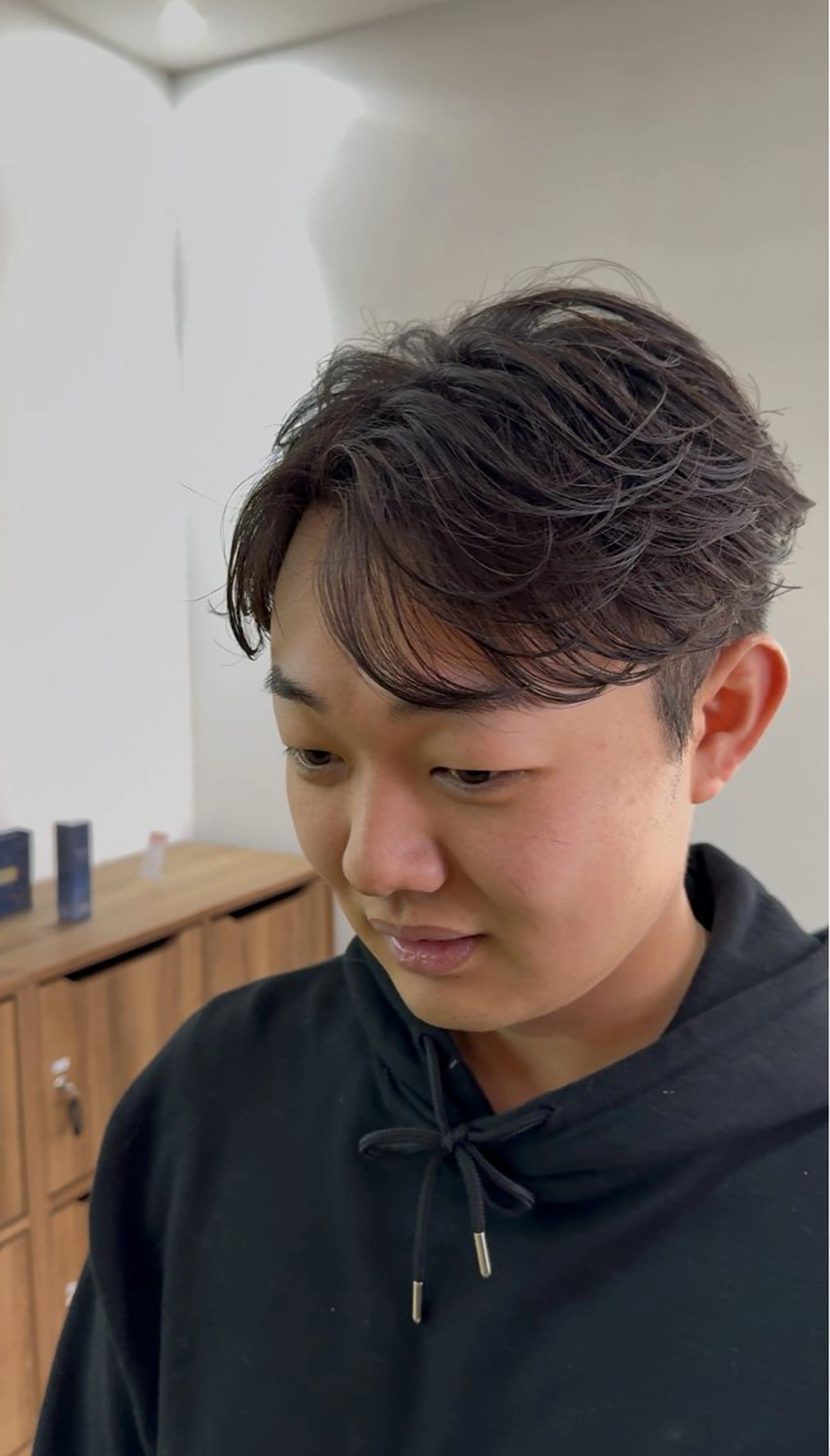 パーマ メンズ カット パーマ トリートメント PHENOMENON栄所属・栄/フェザーパーマ KEIのヘアスタイル