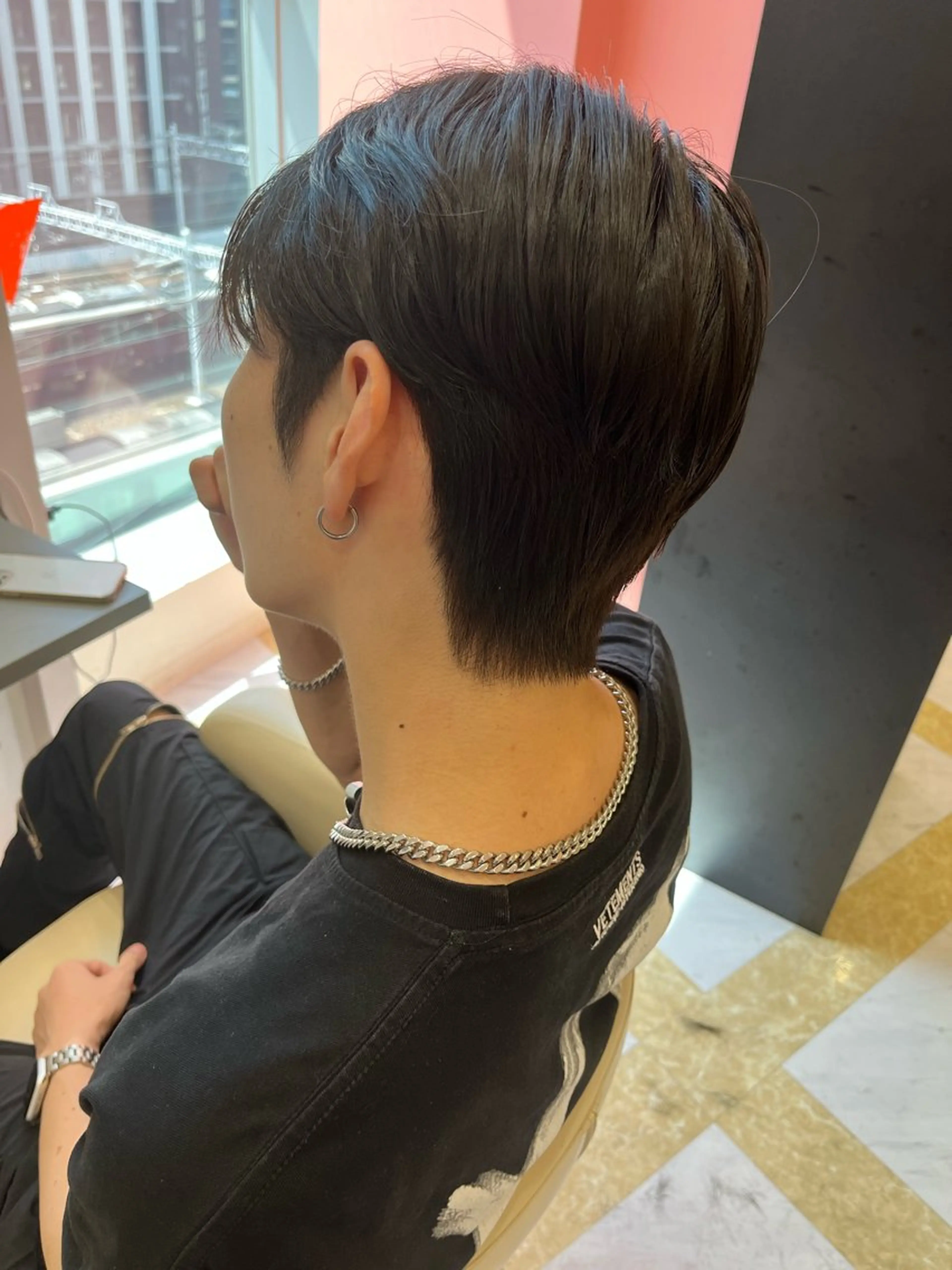 パーマ メンズ カット パーマ 大阪韓国メンズ特化 LUNAのヘアスタイル