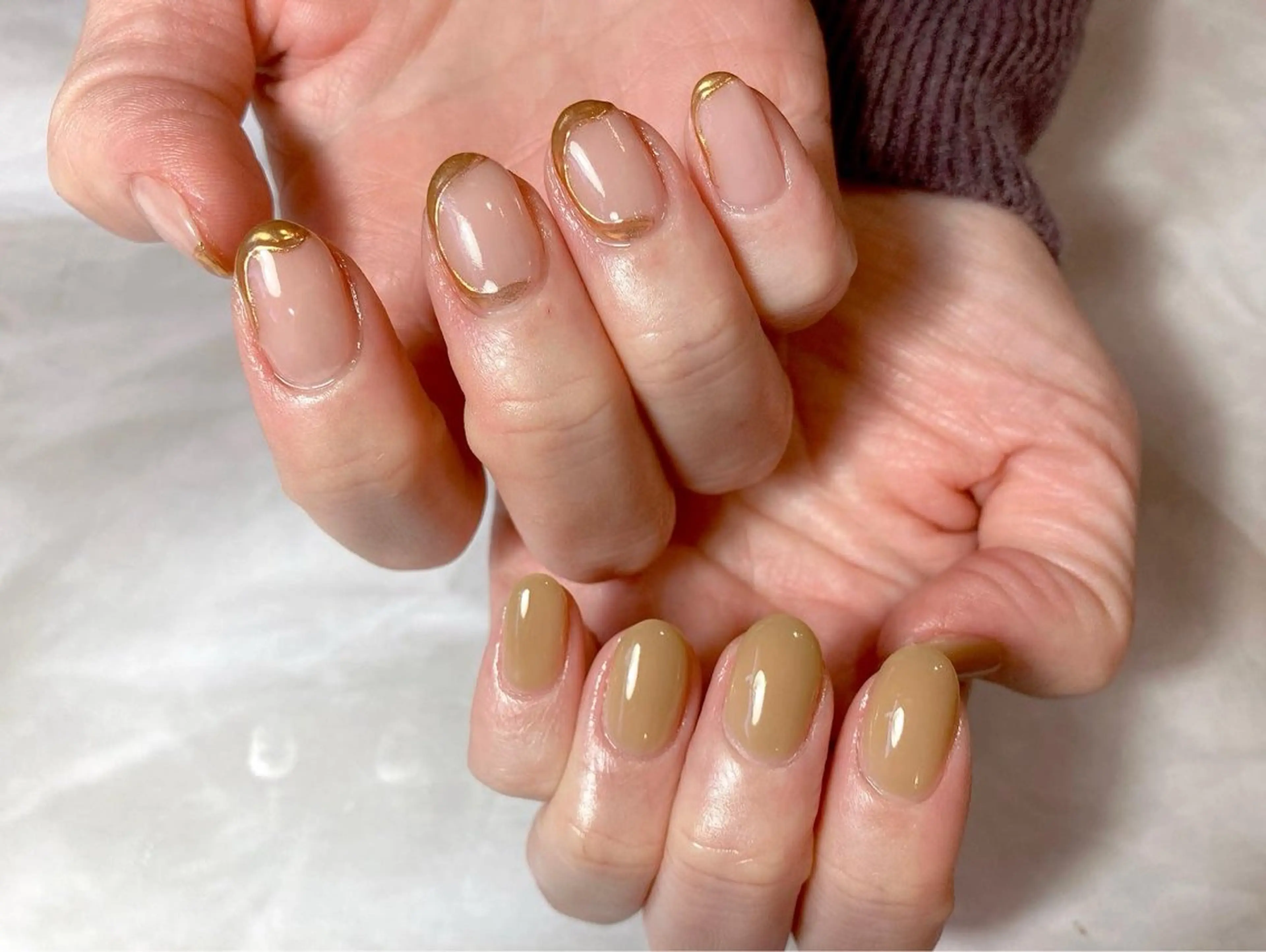 キッズ ネイル ジェルネイル マグネットネイル ミラーネイル ニュアンスネイル オフィスネイル ハンドネイル illum hicariのネイルデザイン