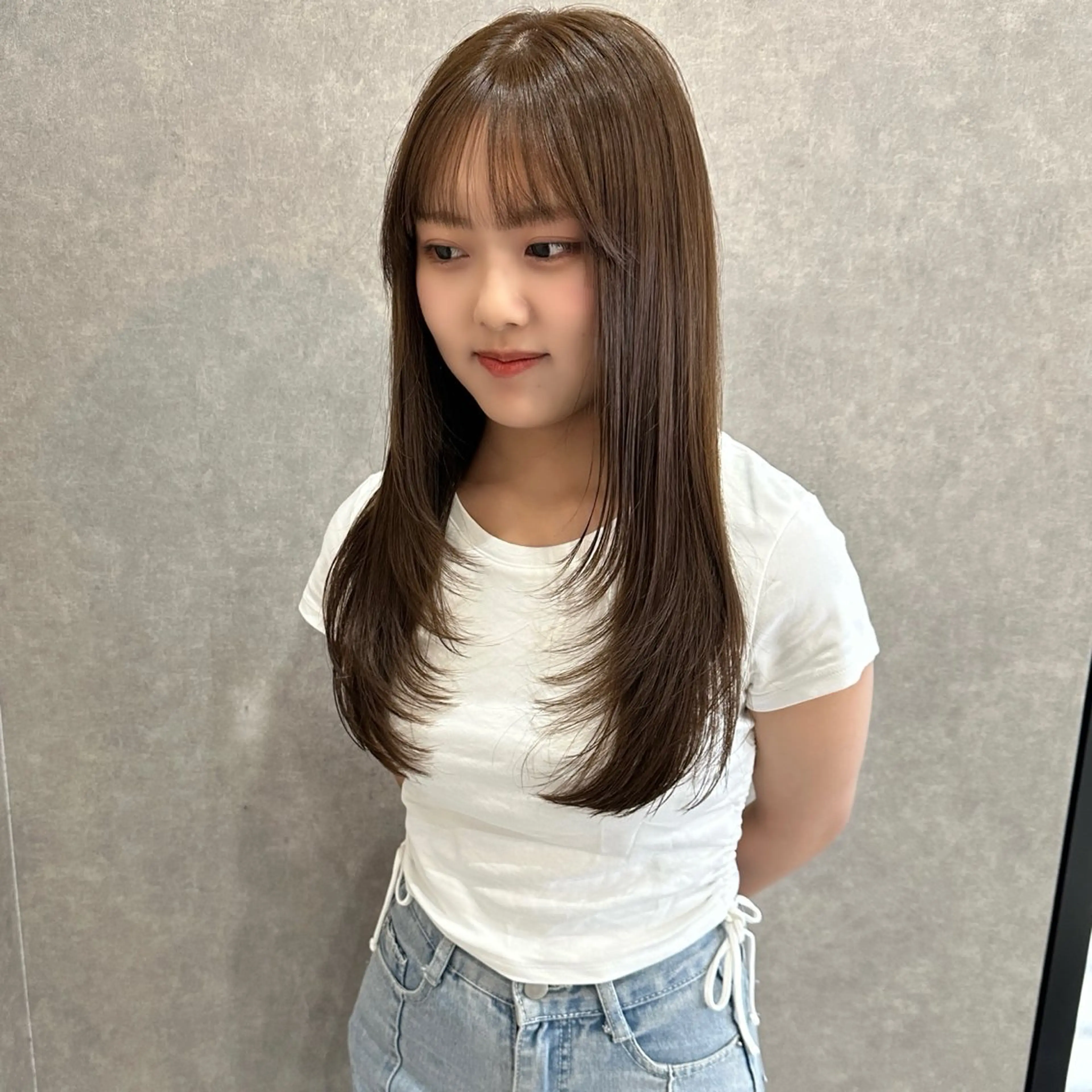 ロング カラー ヘアカラー はちすか るかのヘアスタイル