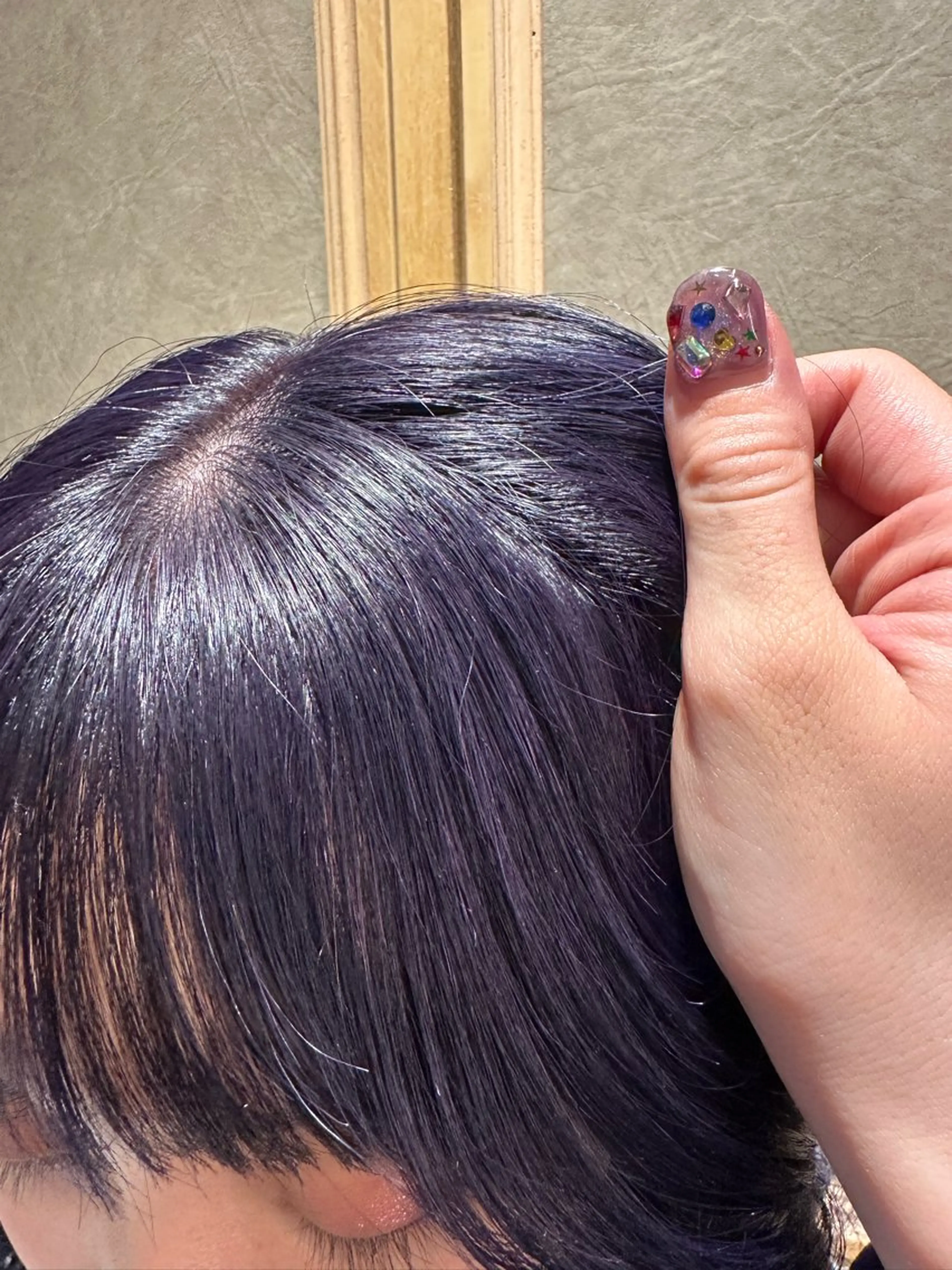 ミディアム カラー ブリーチ ヘアカラー トリートメント ヘッドスパ 艶カラー/縮毛矯正 🫧terukaのヘアスタイル