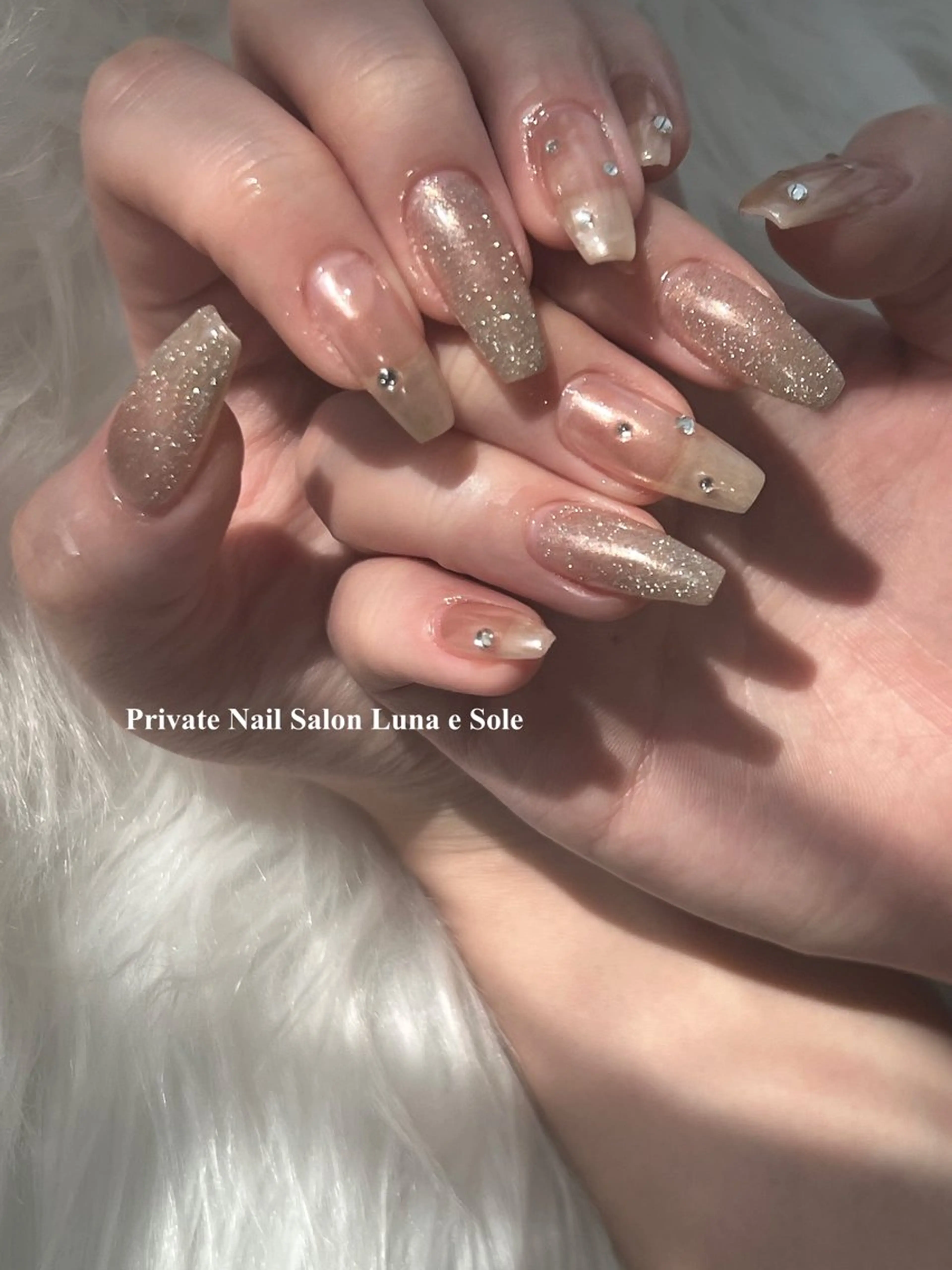 ネイル ハンドネイル Luna e  Soleのネイルデザイン