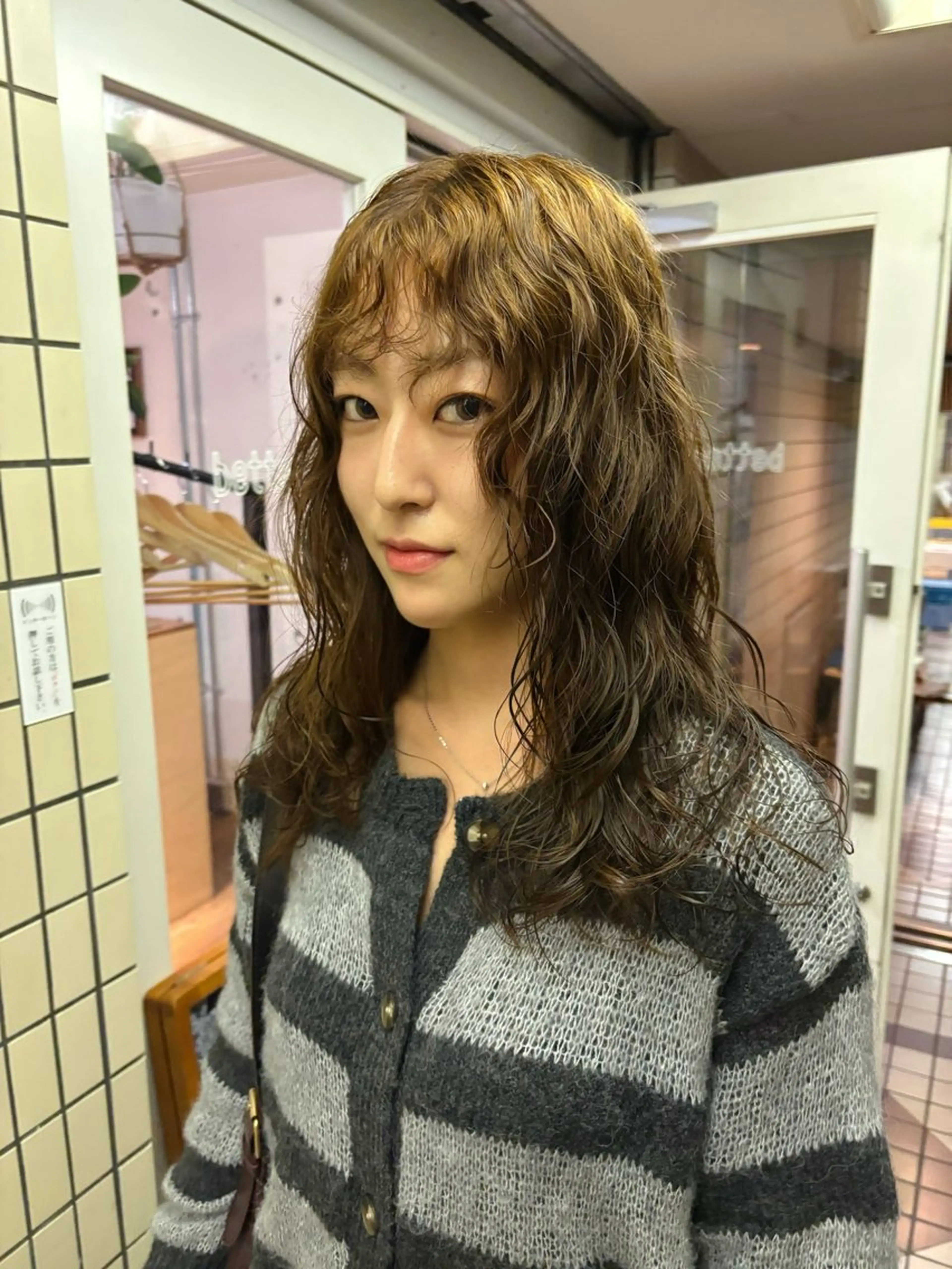 ロング パーマ カット パーマ kaito パーマ募集！🔵のヘアスタイル
