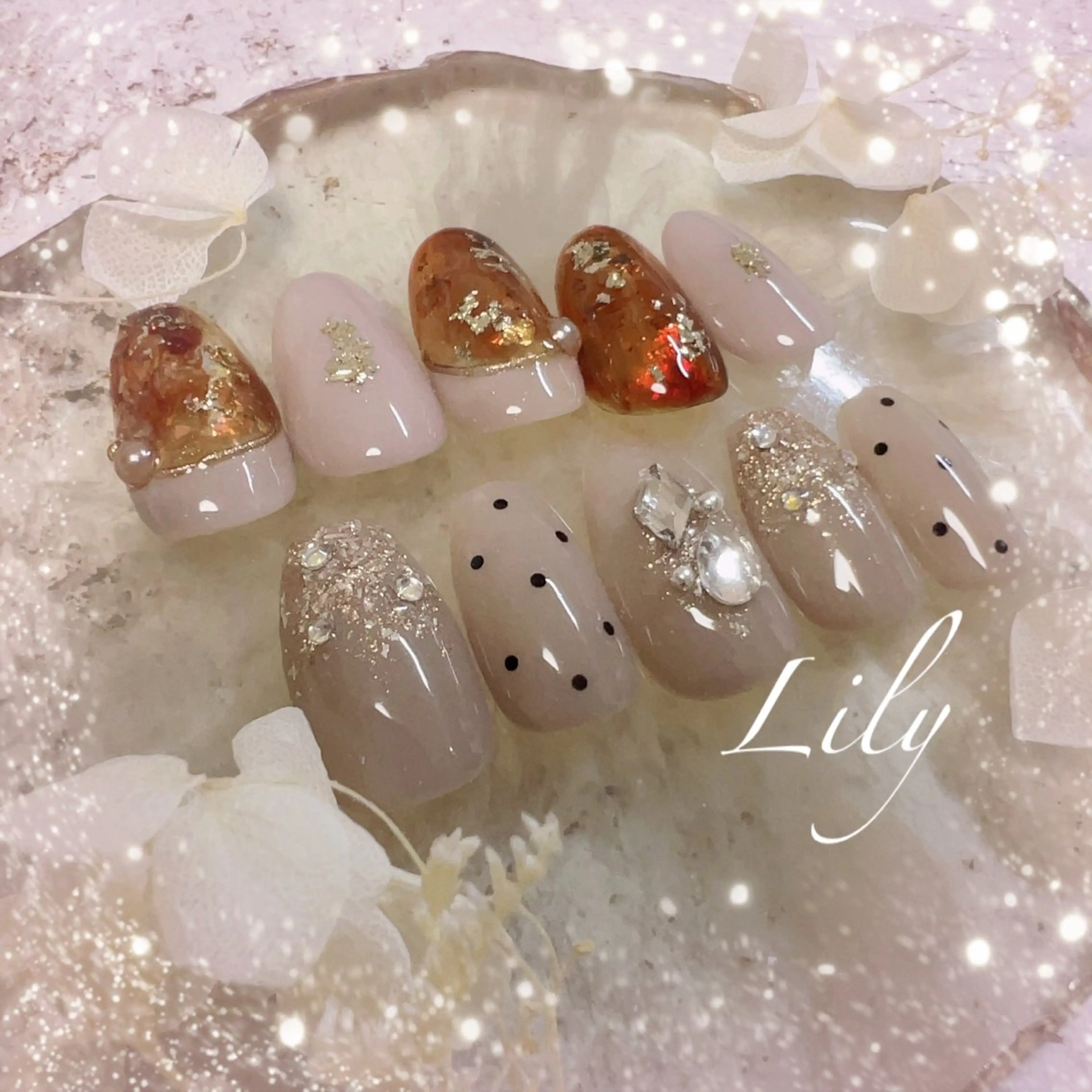 ネイル ハンドネイル Nailsalon Lilyのネイルデザイン