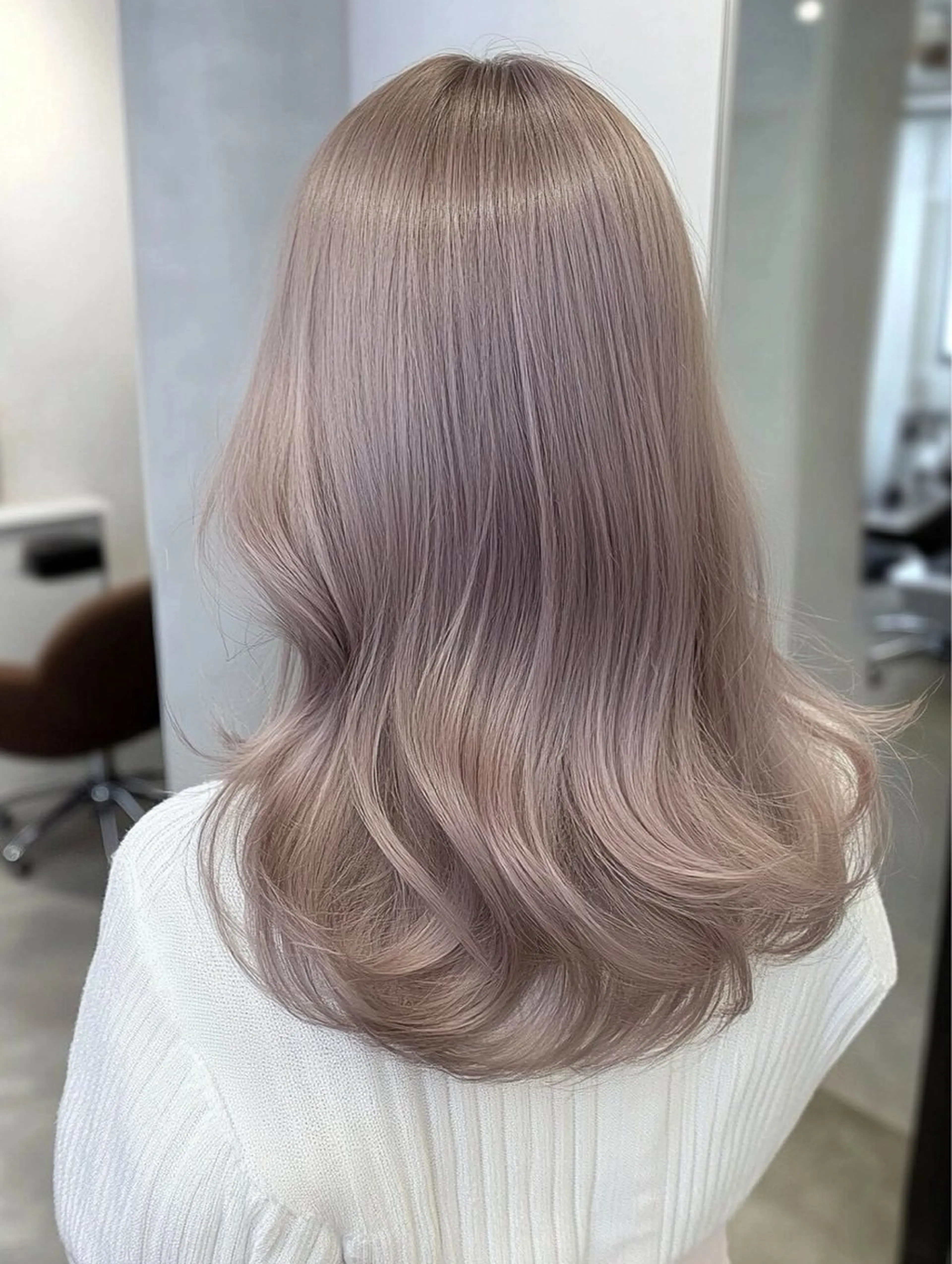 カラー ヘアカラー hayato/ ハイトーン/ベージュのヘアスタイル