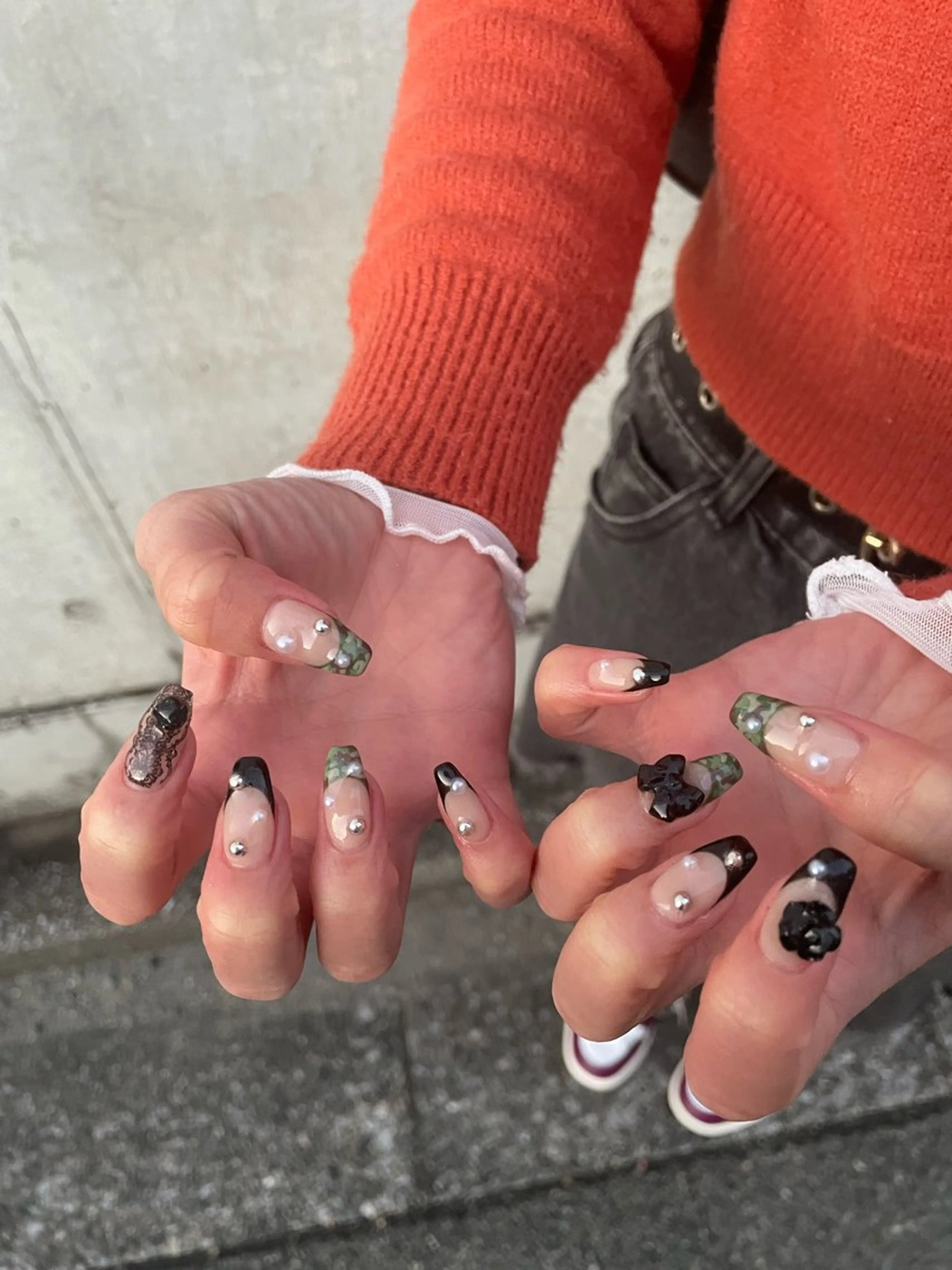ネイル ハンドネイル フットネイル ネイルサロンアネラ所属・Nail💞 rinakoのネイルデザイン