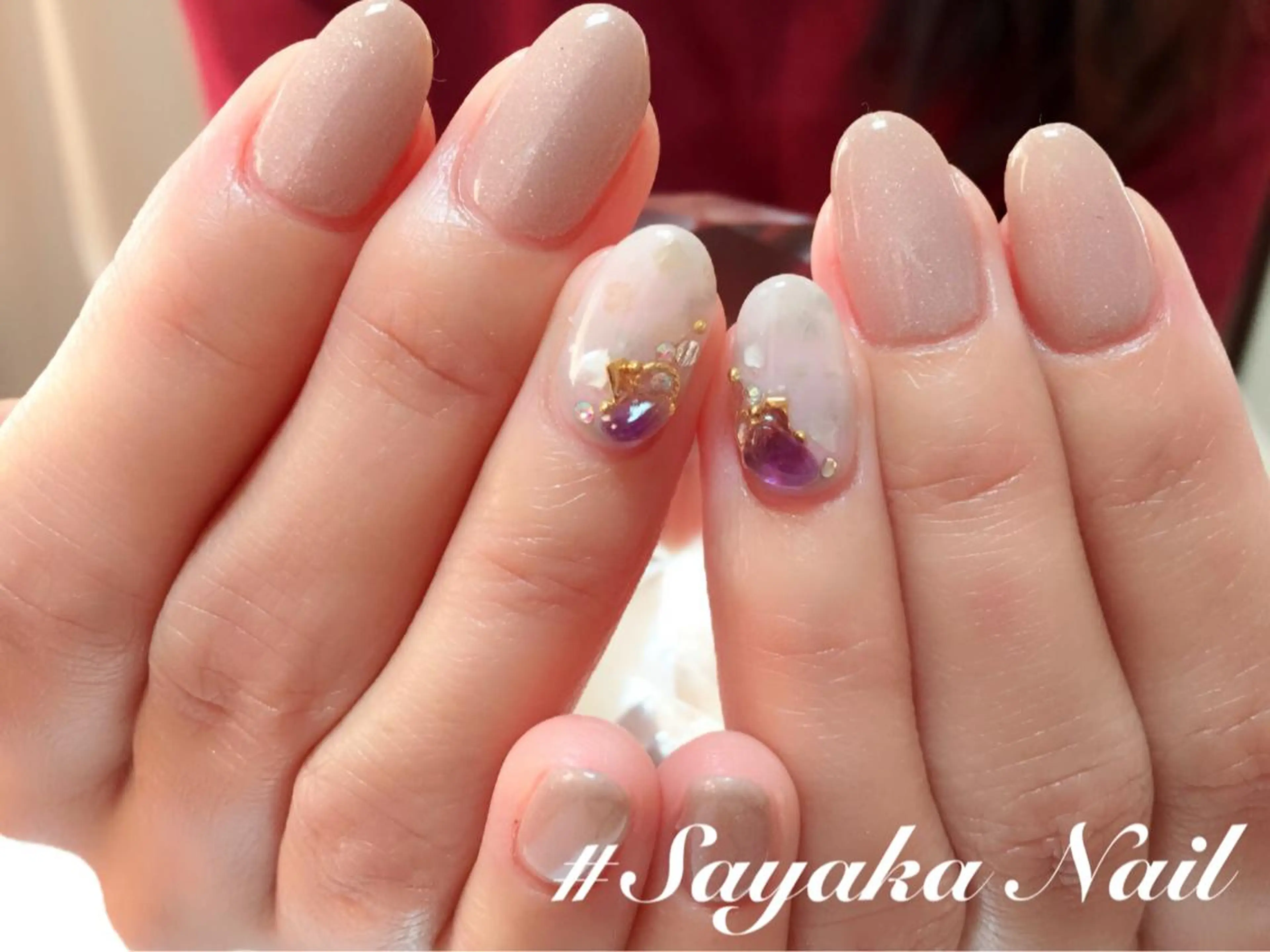 ネイル シンプルネイル E・N(エン)所属・E・N(エン) eyelashのマツエク・マツパデザイン