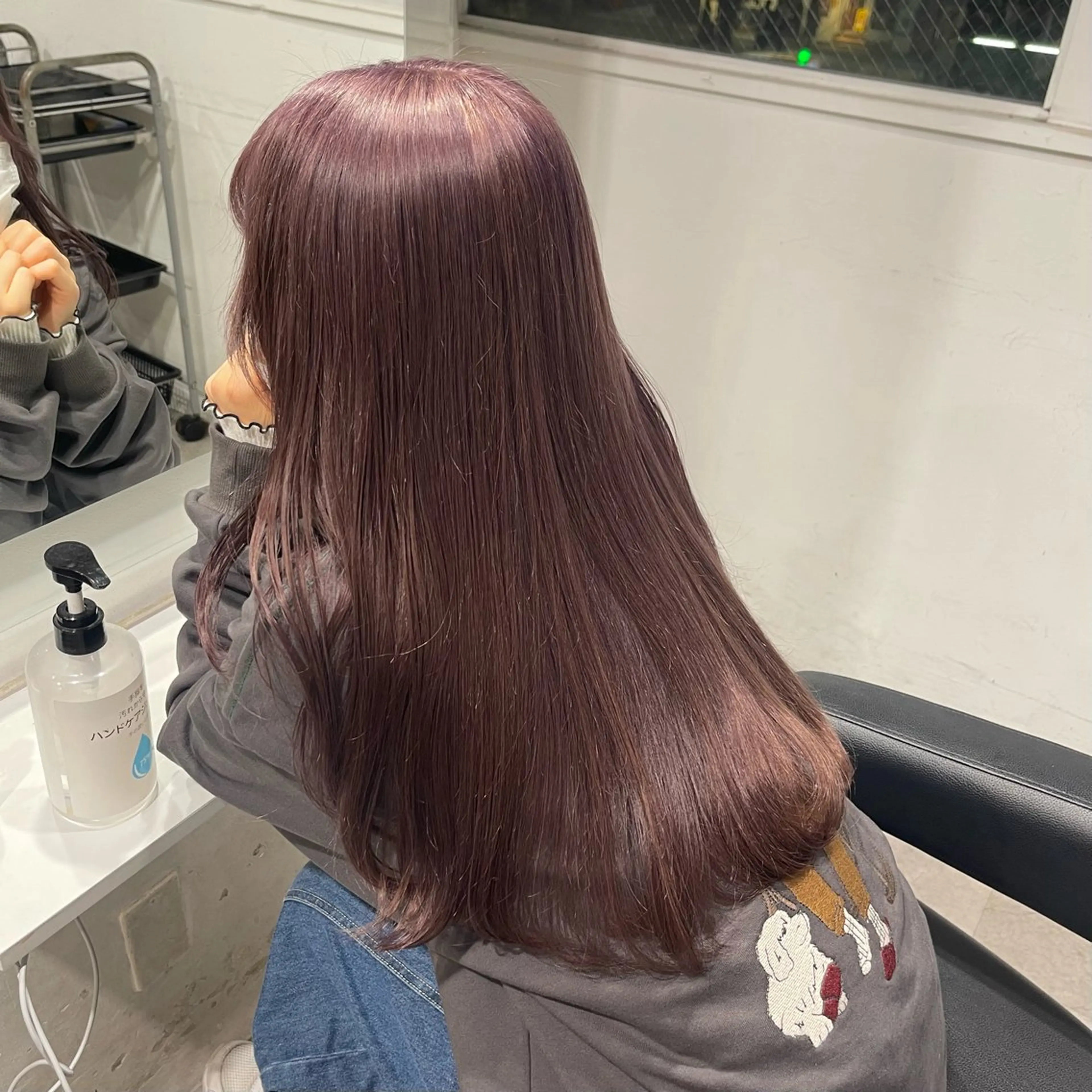 ロング カラー ヘアアレンジ Miwa🤍ダメージ レスカラー特化🦢のヘアスタイル