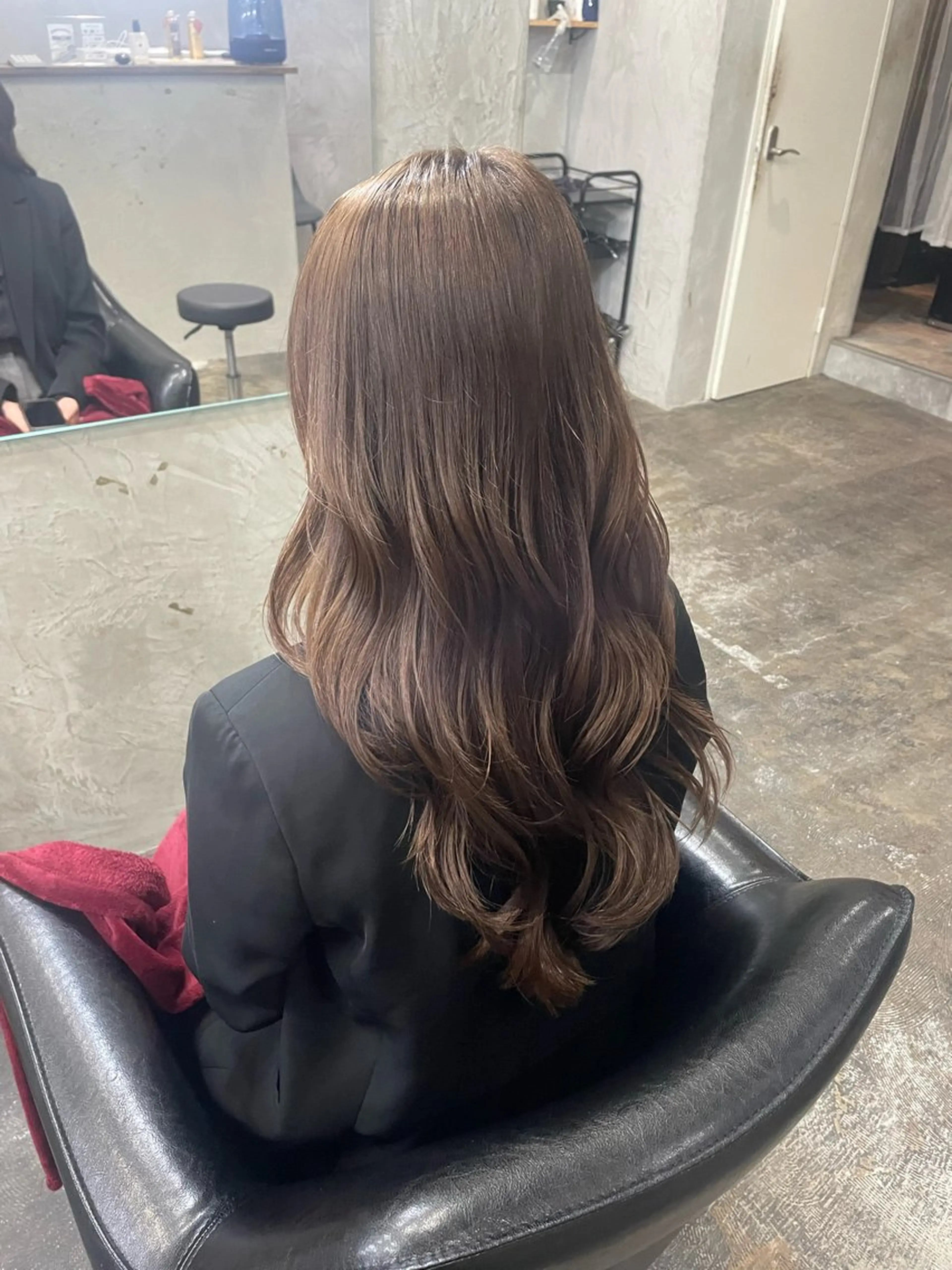 ロング ヨシンモリ ヘアセット MaisonHALU さくらのヘアスタイル