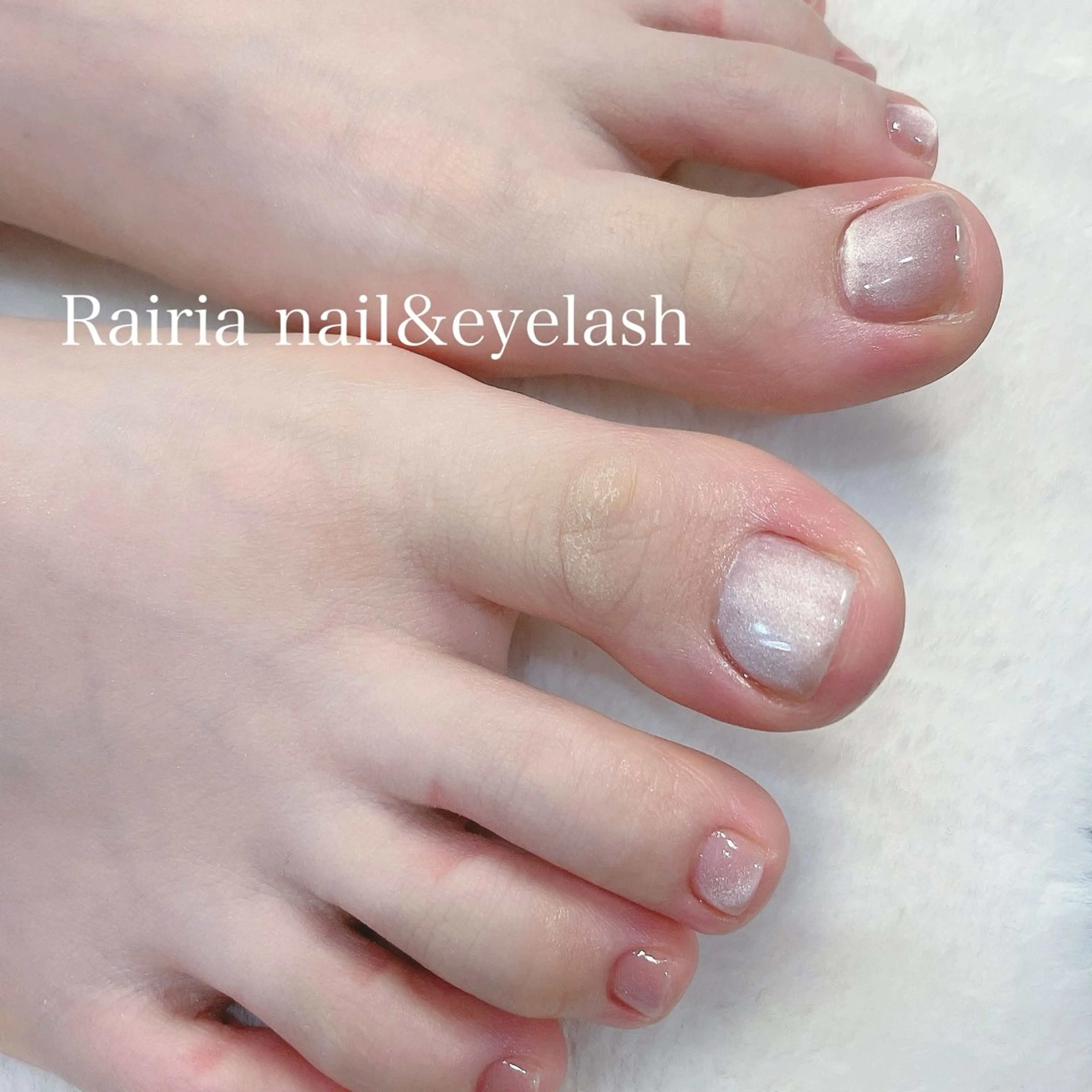 ネイル フットネイル Rairia fukaのネイルデザイン