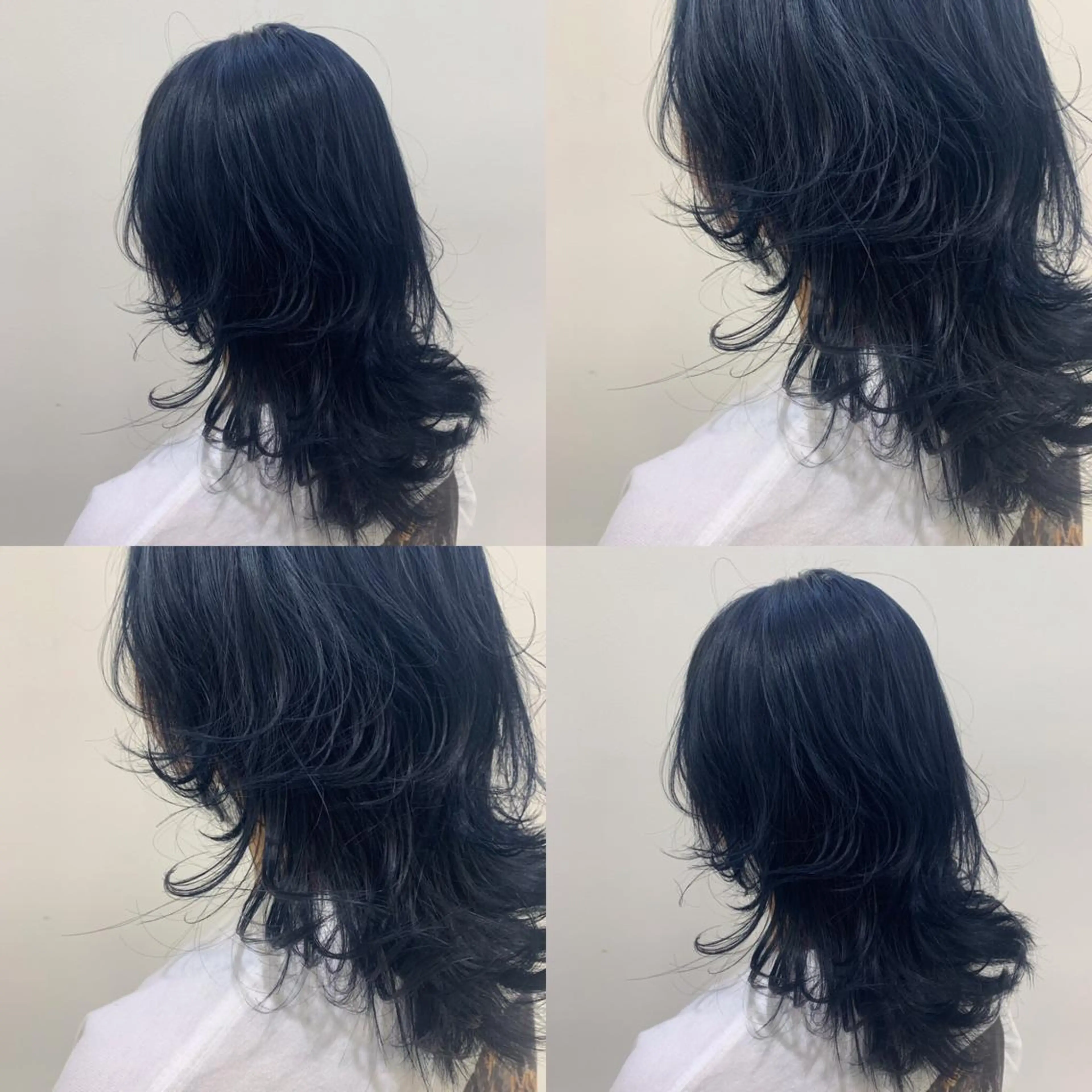 ミディアム カラー ネイビーカラー トリートメント 🌻Insta指名 NO.1🌻Shoのヘアスタイル