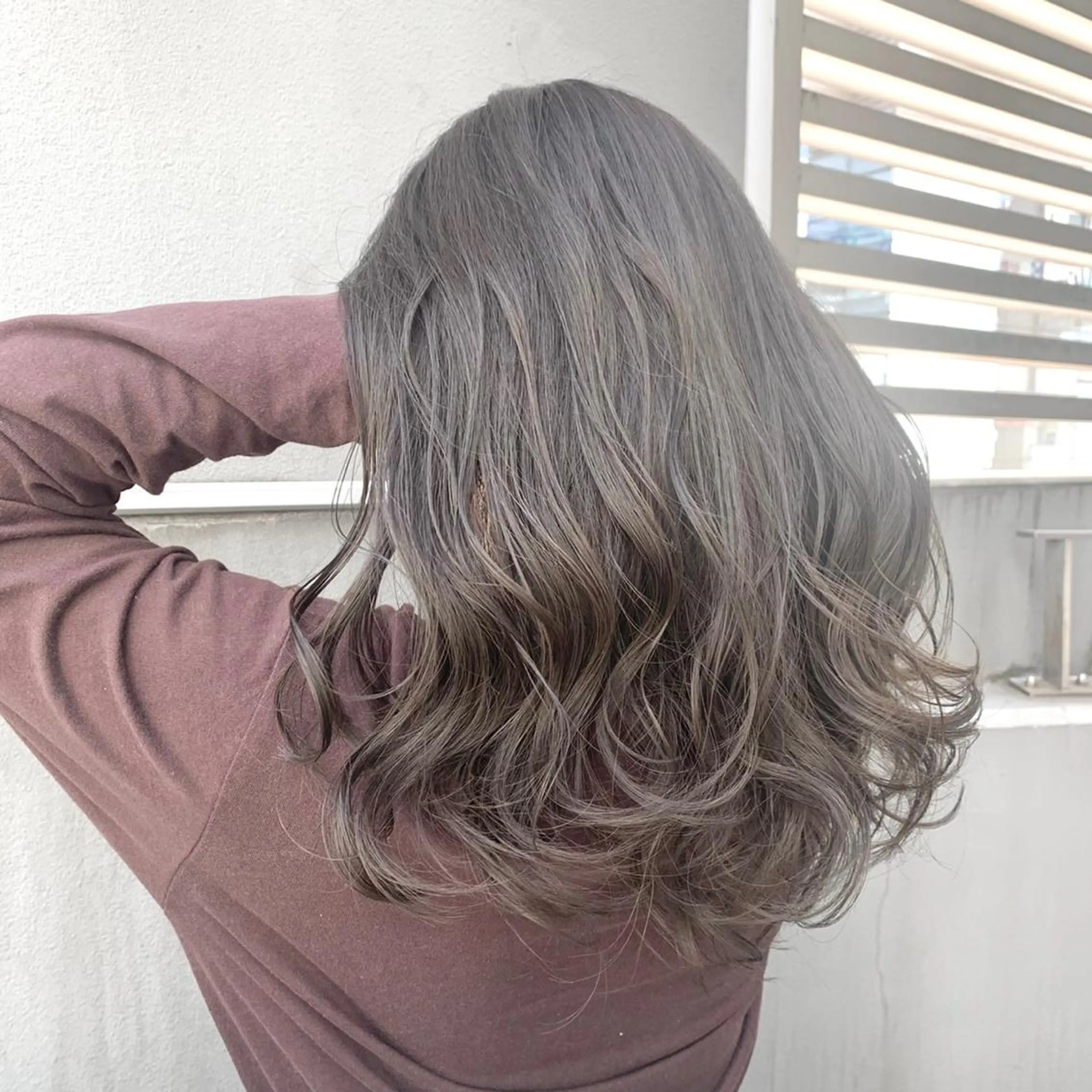 ロング カラー 透明感カラー カット ヘアカラー トリートメント HACCH （ハッチ）所属・🪼ボブ/ハイトーン /髪質改善🪼のヘアスタイル