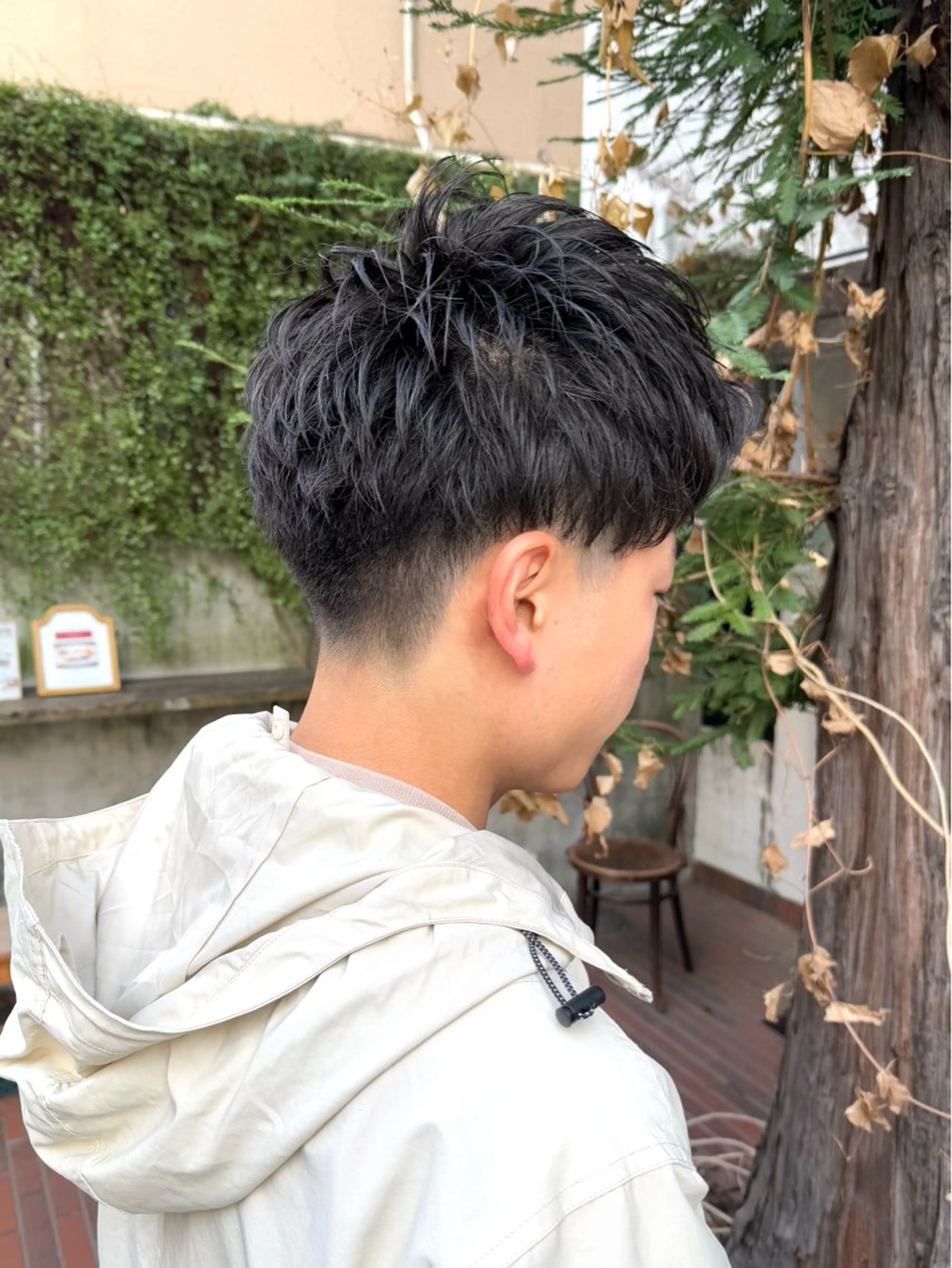 ショート メンズ メンズ/フェザー ショート/isseyのヘアスタイル