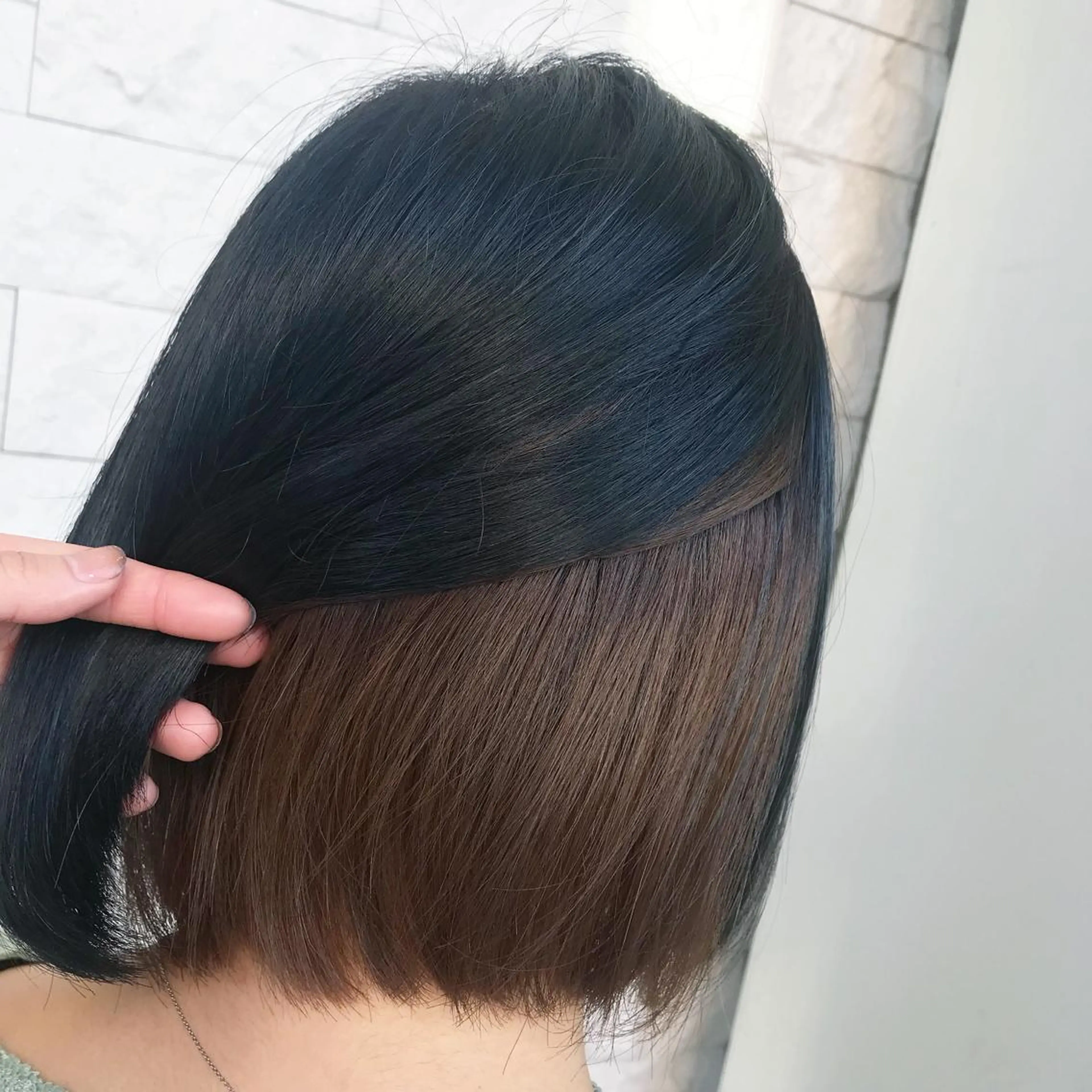 ショート カラー インナーカラー 艶カラー ⭐️田中真緒のヘアスタイル