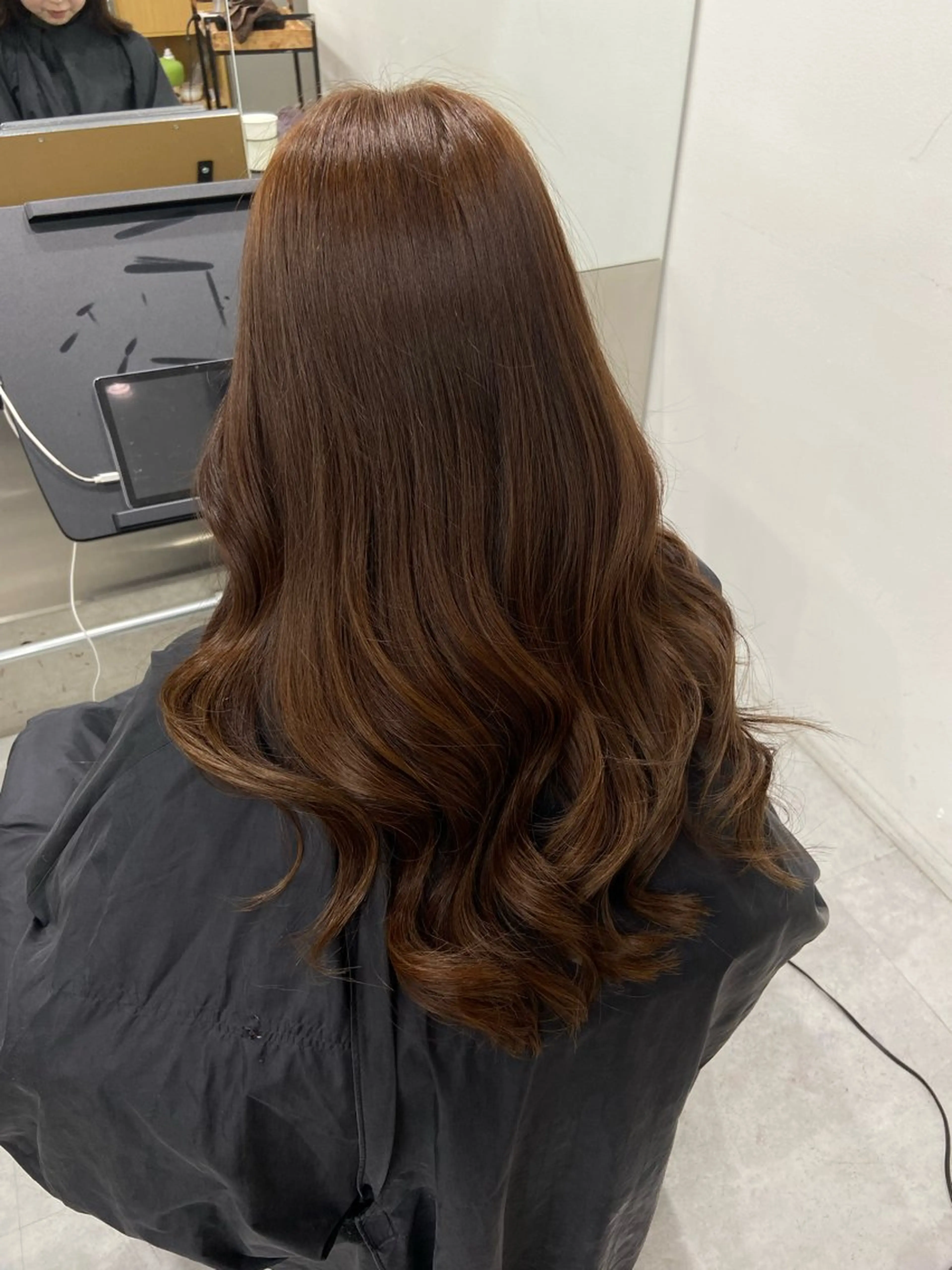 ロング カラー ベージュカラー ブリーチ ブリーチなしカラー ヘアカラー Kotoko🖤/海 外/バレイヤージュのヘアスタイル
