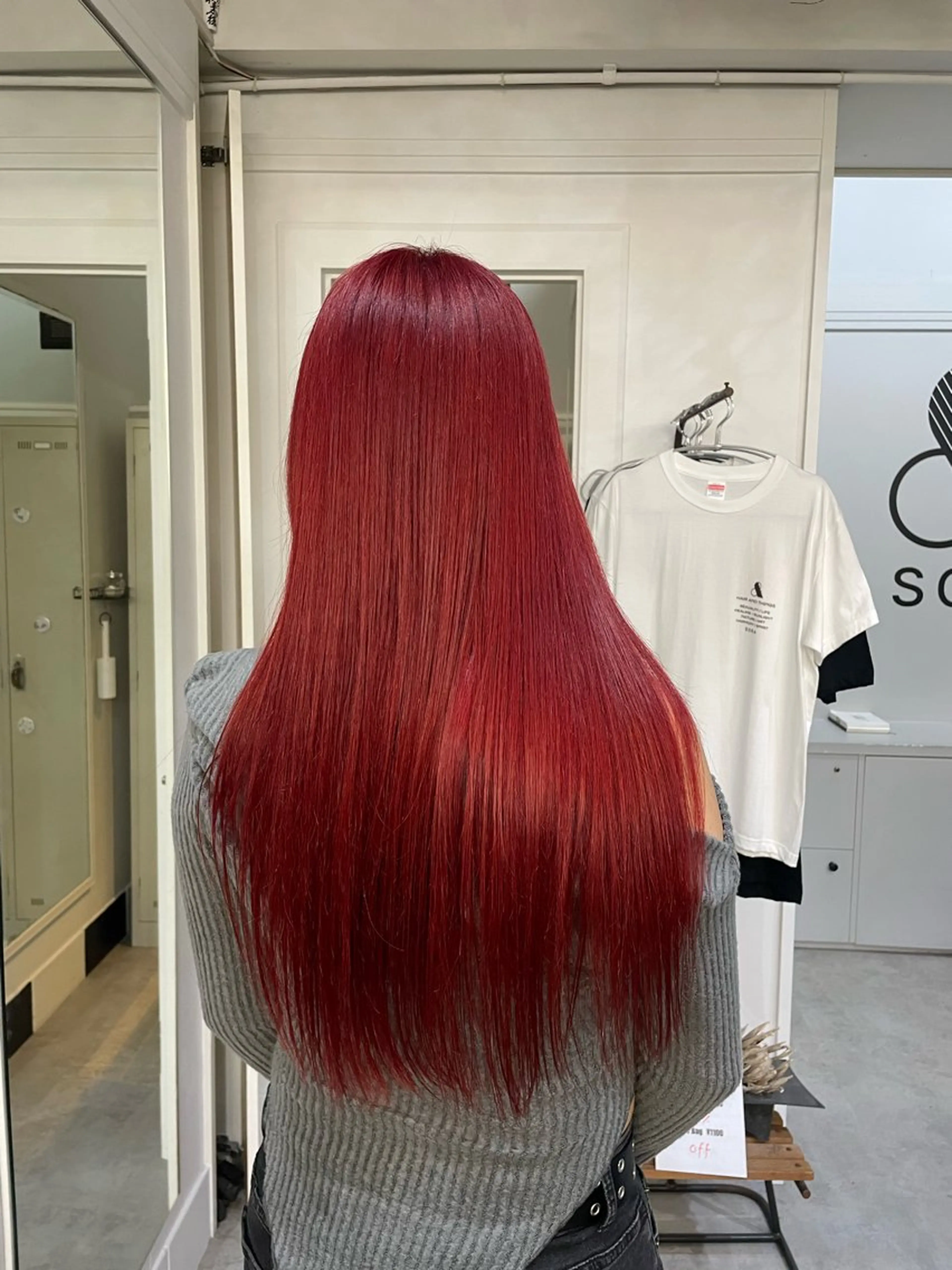 ロング ヘアカラー カット モデル募集/ホノカのヘアスタイル