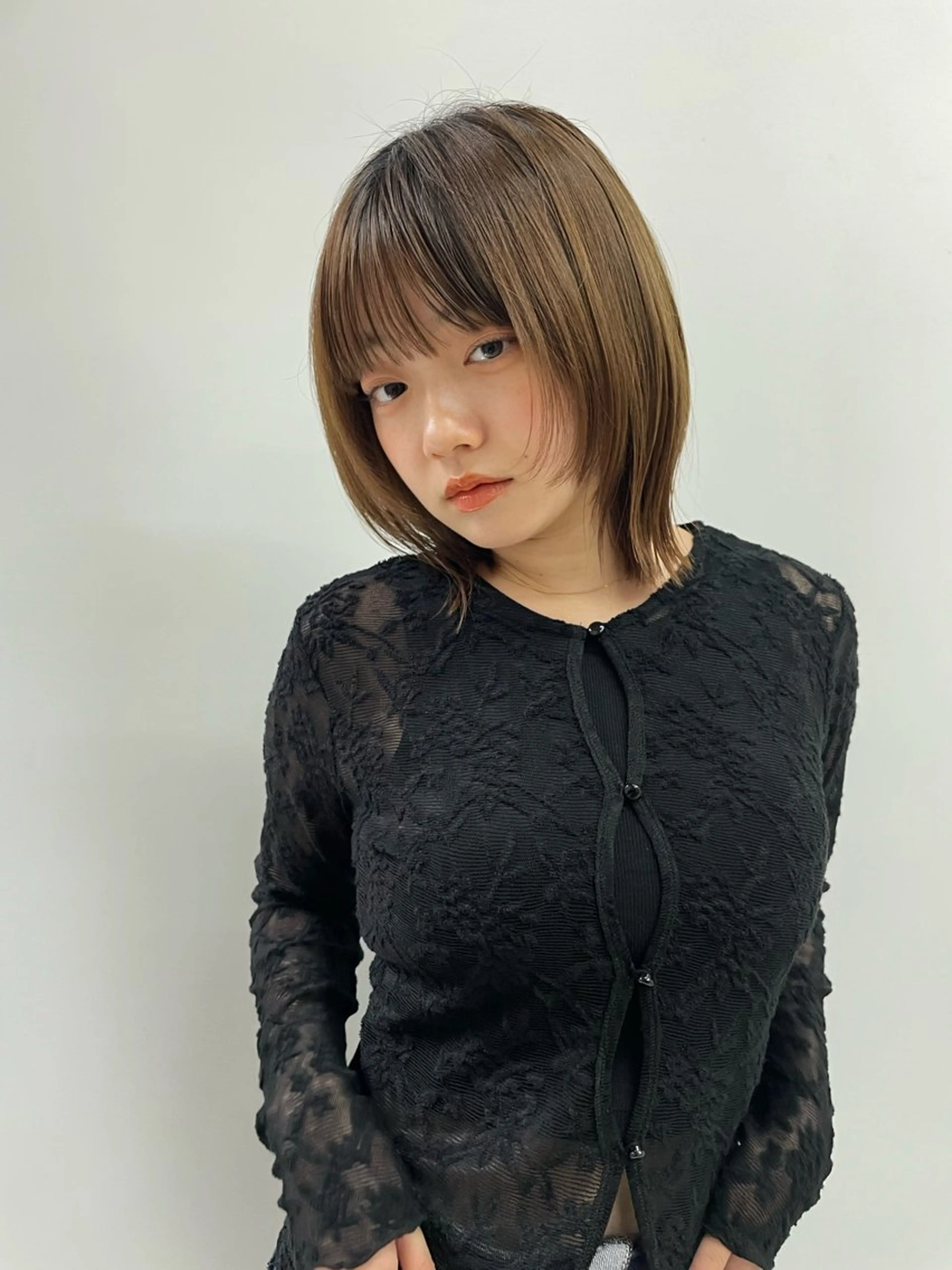 トリートメント 🫧艶カラー×カット 🫧　harunaのヘアスタイル