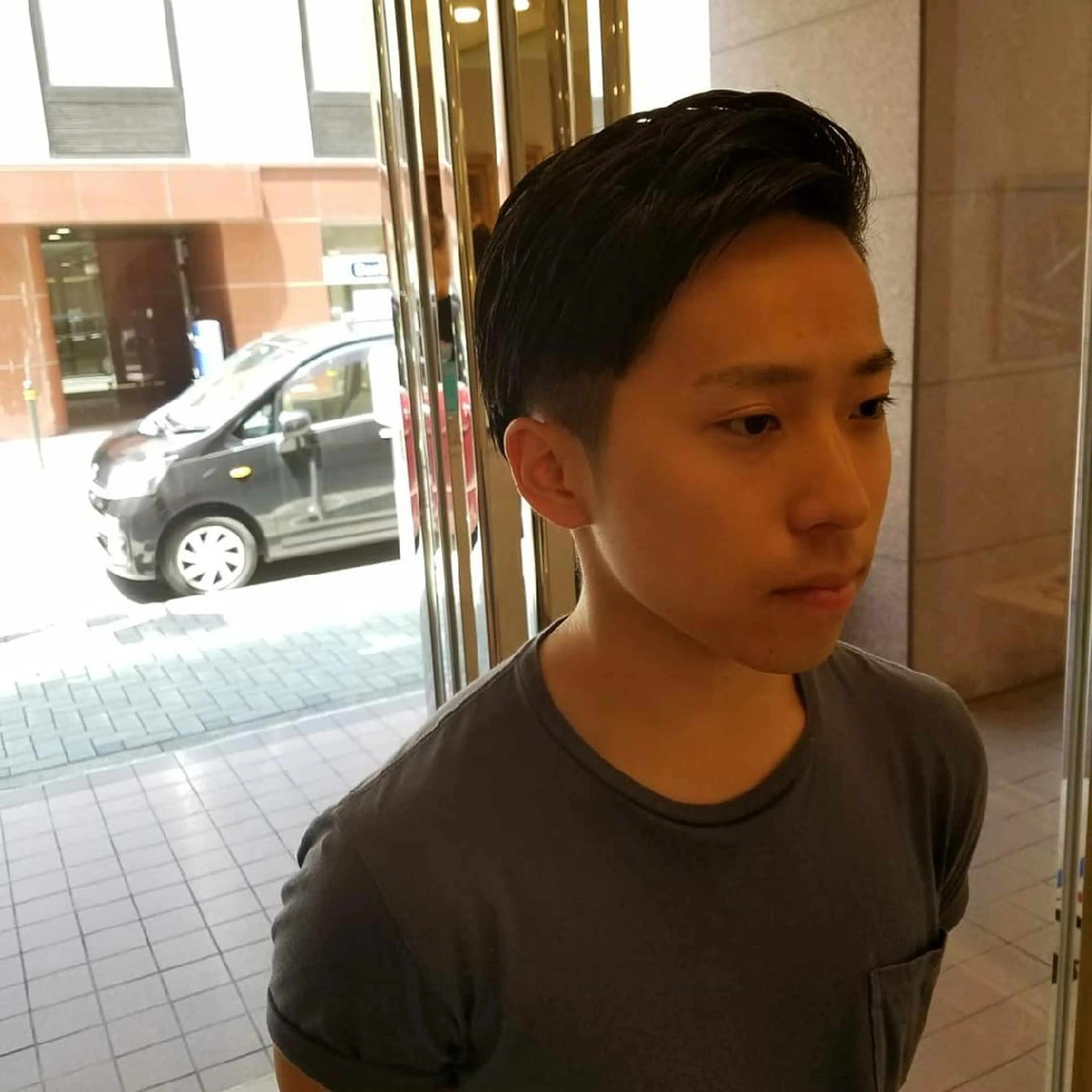 メンズ ショート EMANON名古屋所属・美谷添（ミヤゾエ） まどか大人ヘアサロンのヘアスタイル