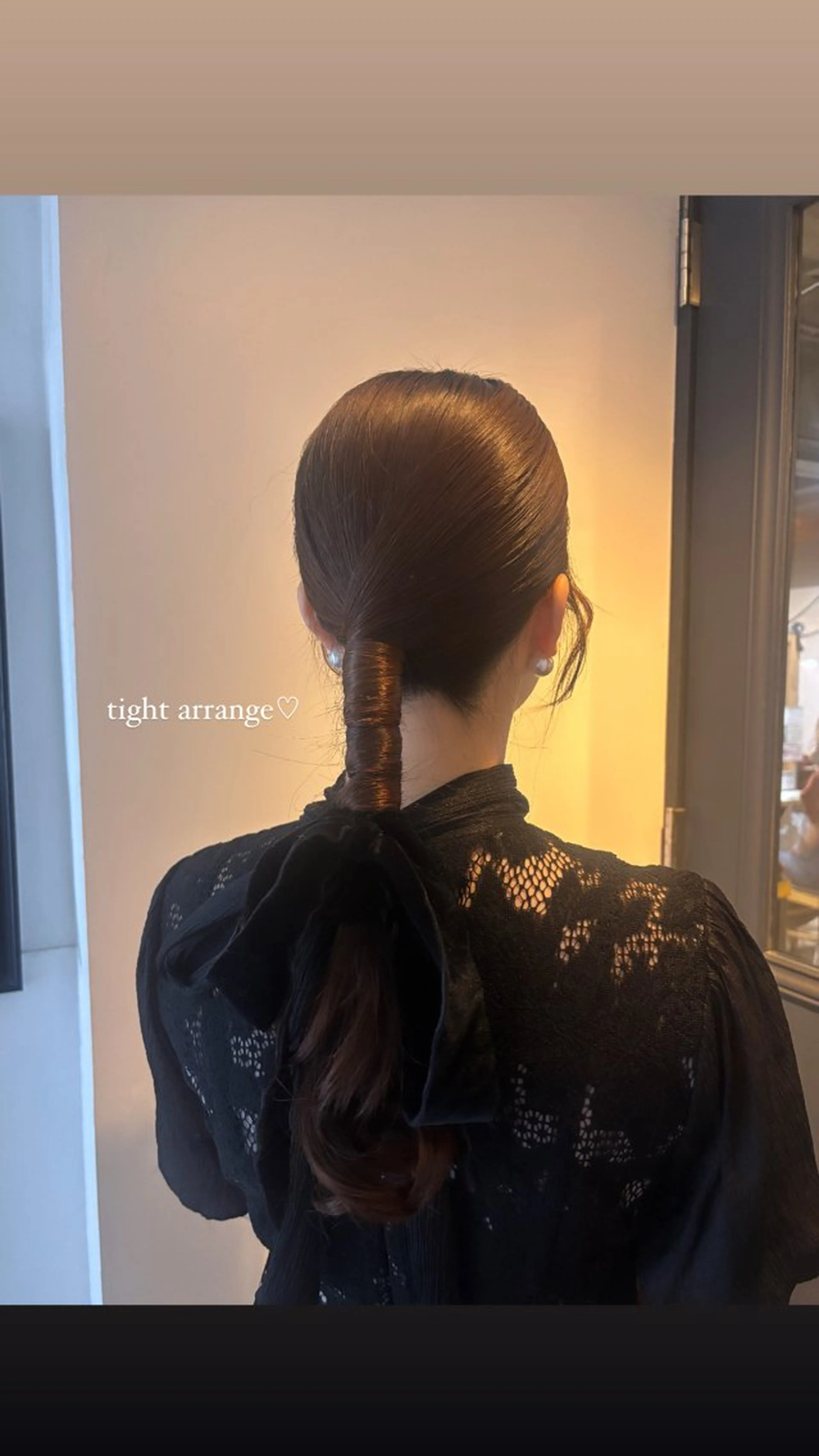 ヘアアレンジ 光本 杏のヘアスタイル