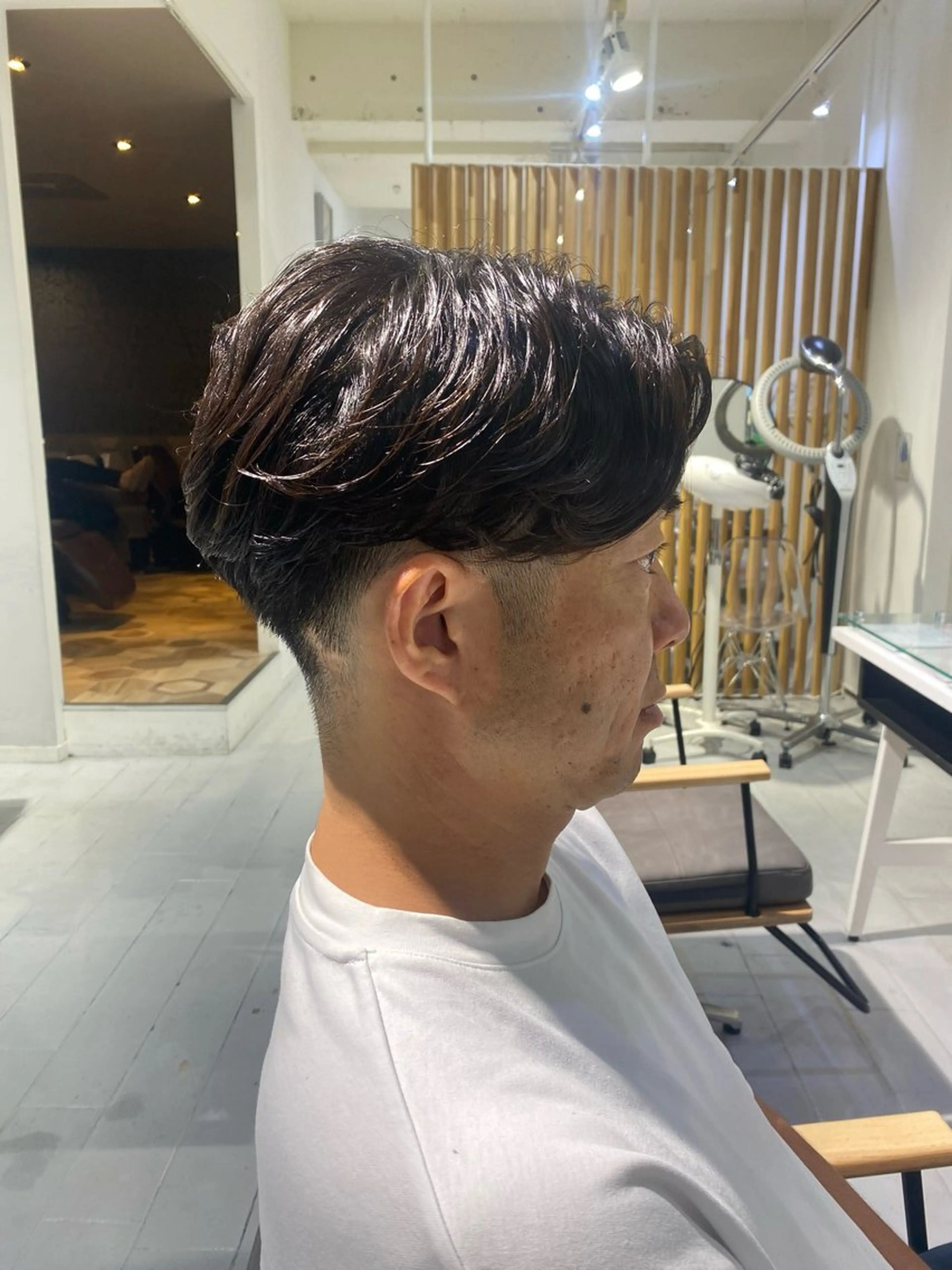 パーマ メンズ カット パーマ 🇰🇷韓国風カット 🇰🇷　鈴木海斗のヘアスタイル