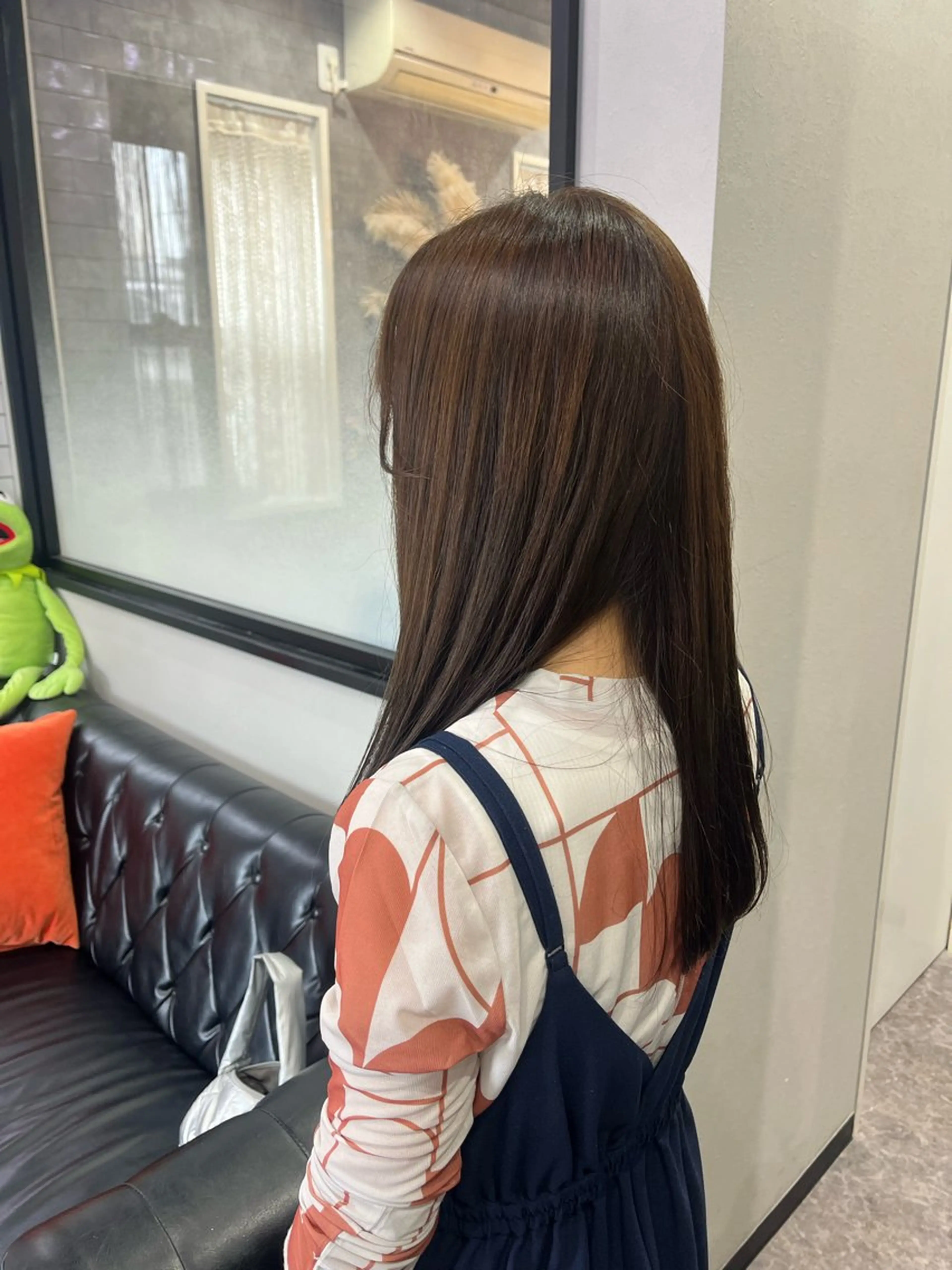 ロング カラー ヘアカラー 友滝 真菜美のマツエク・マツパデザイン