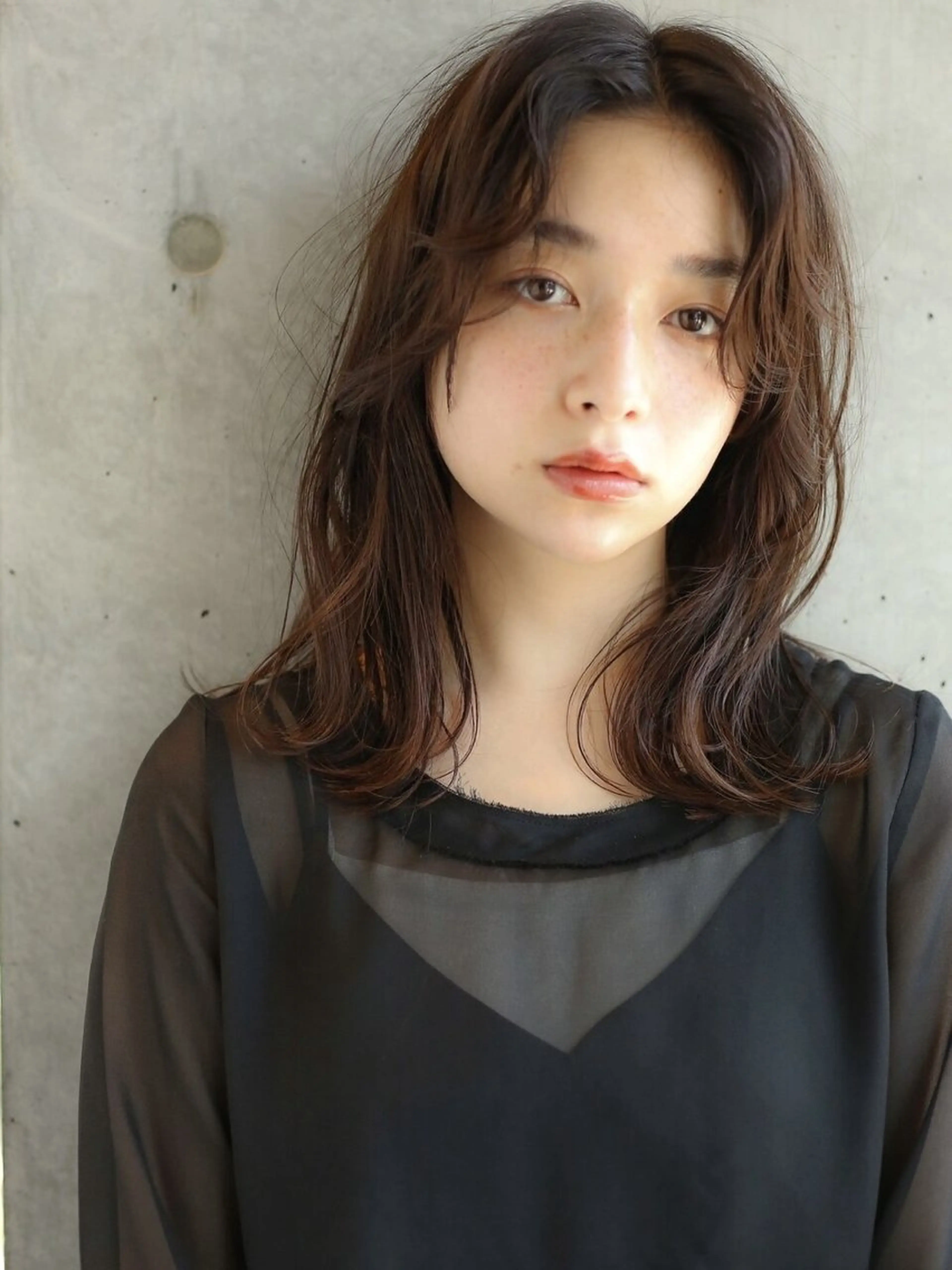 平日限定❣️ゆるふわ⭐️似合わせ⭐️小顔カット✂️＋化粧品扱いの優しいコスメパーマ＋1stepトリートメント✨の写真