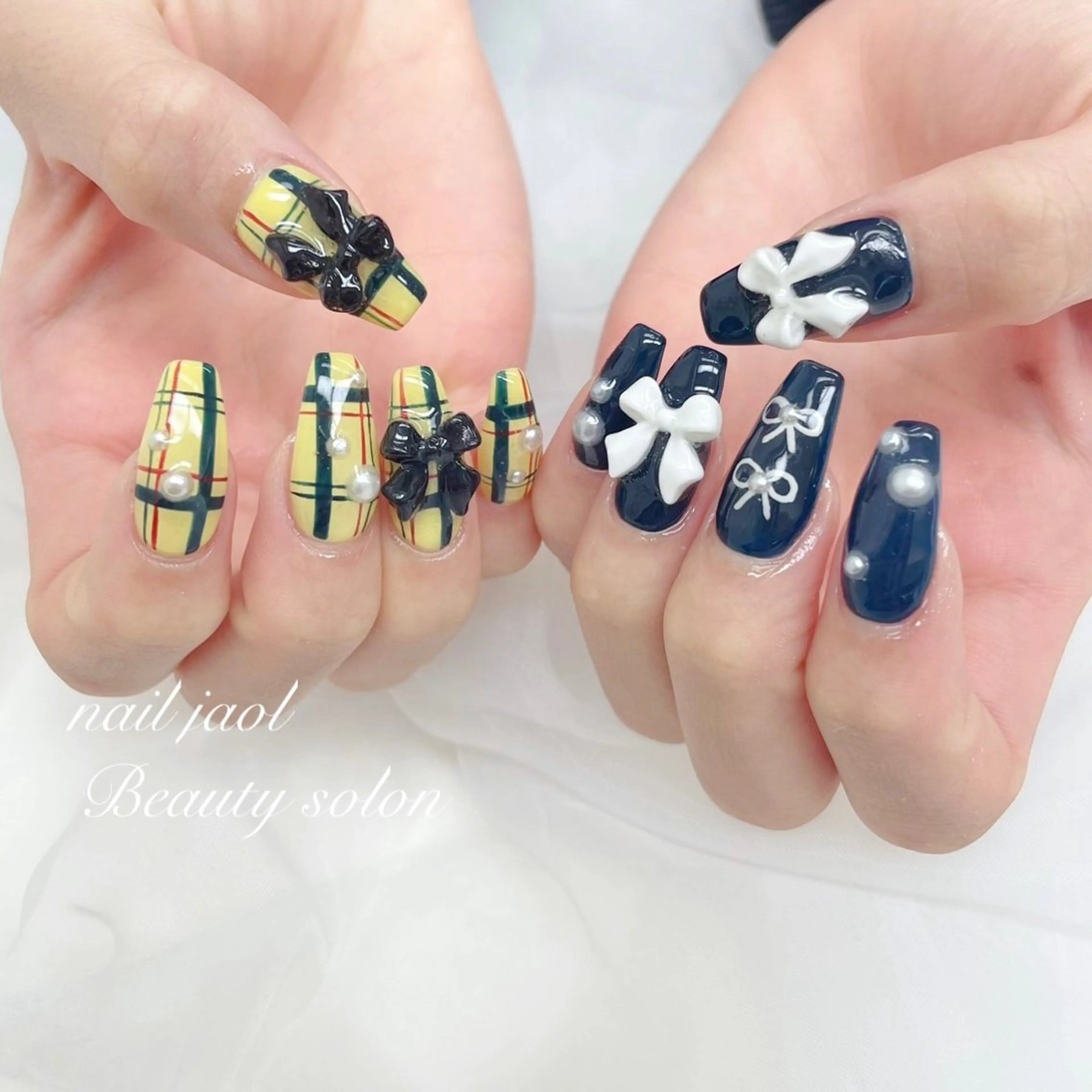 ロング 韓国風ヘア クリスマス nail jaol池袋店所属・ネイルJaol 池袋のネイルデザイン