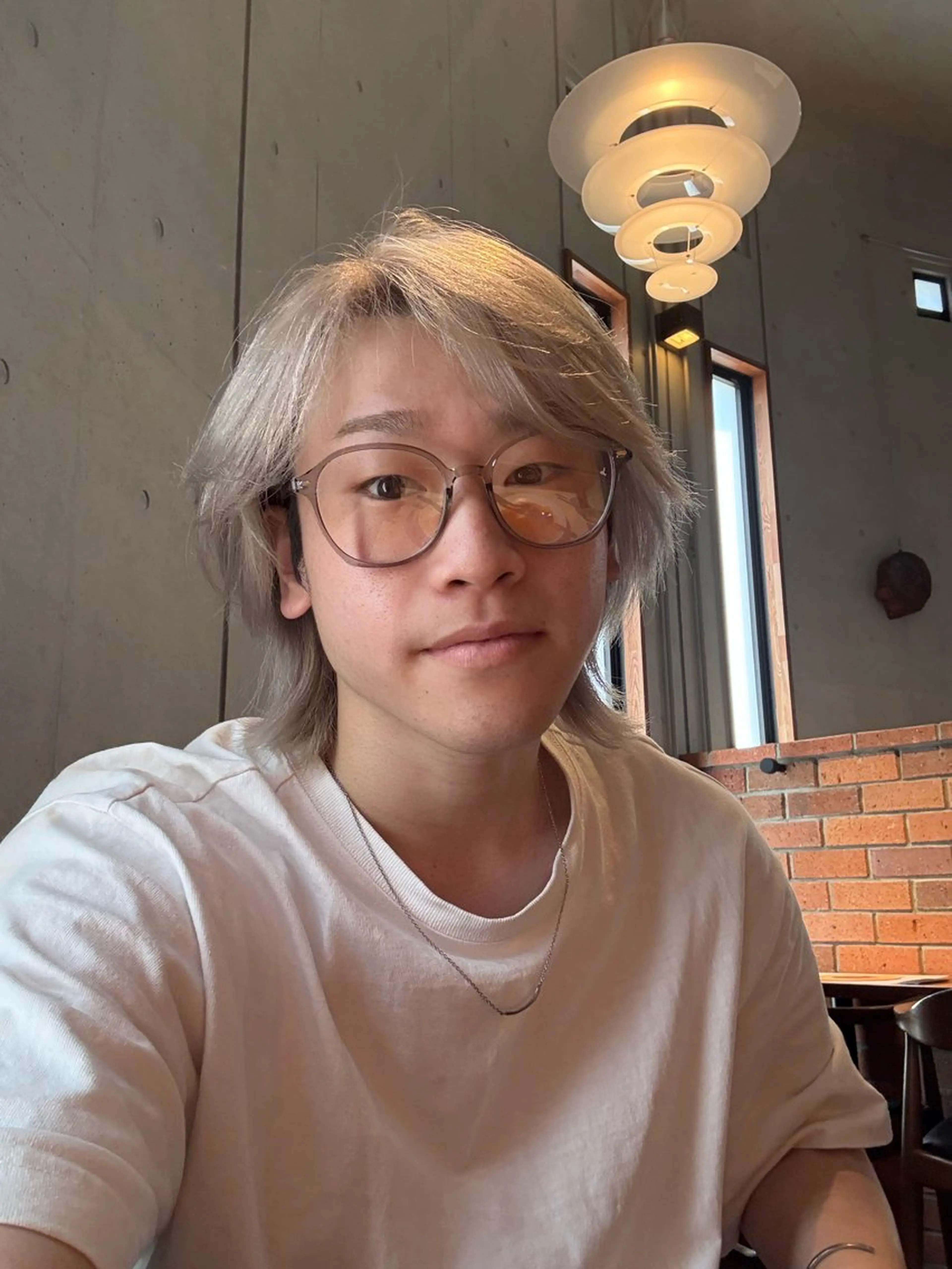 メンズ カット ヘアカラー 清水 勇希のヘアスタイル